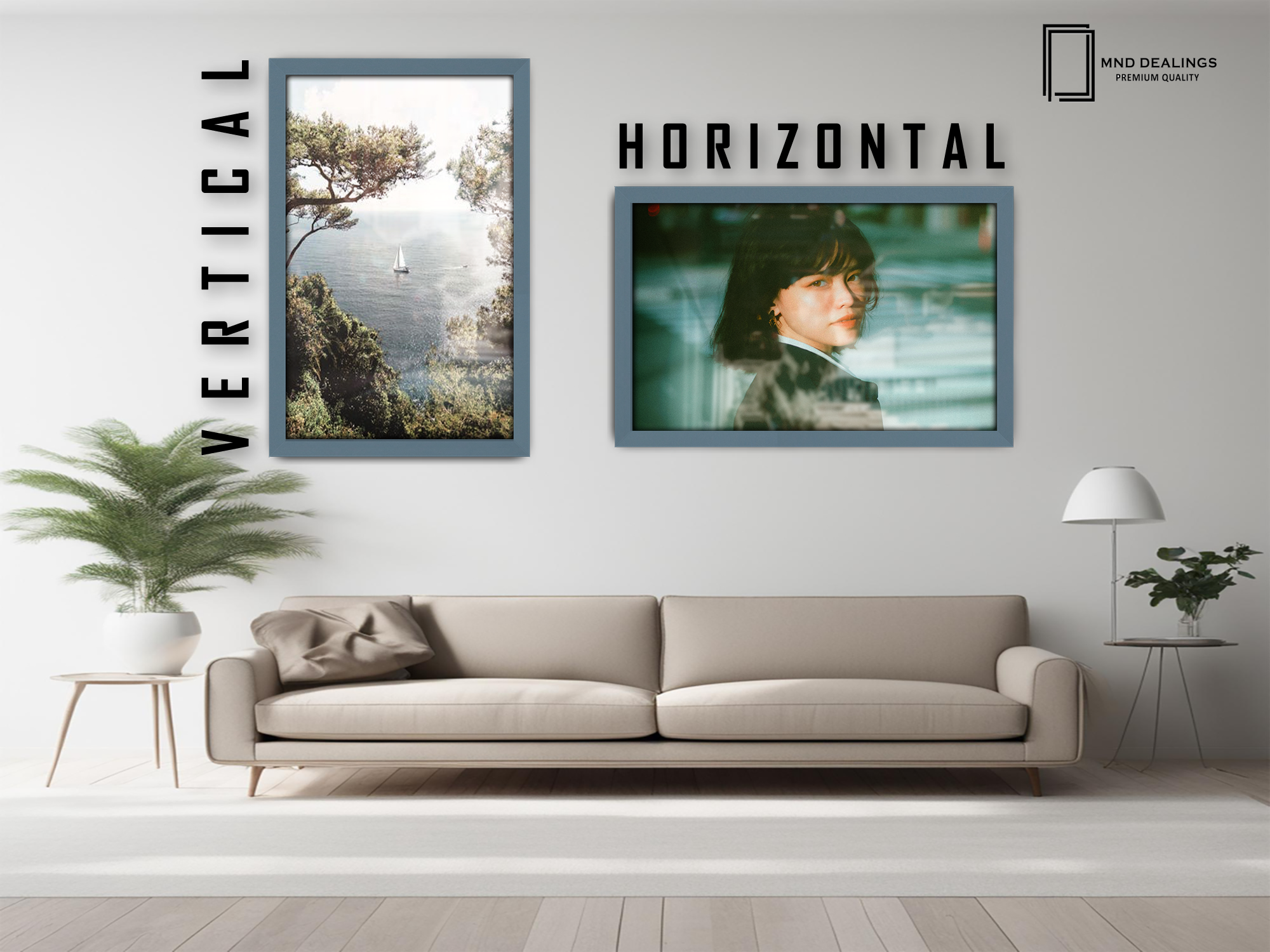 20 x 10 Inch / ( 50.80 x 25.40 CM ) Art Frames - MDF