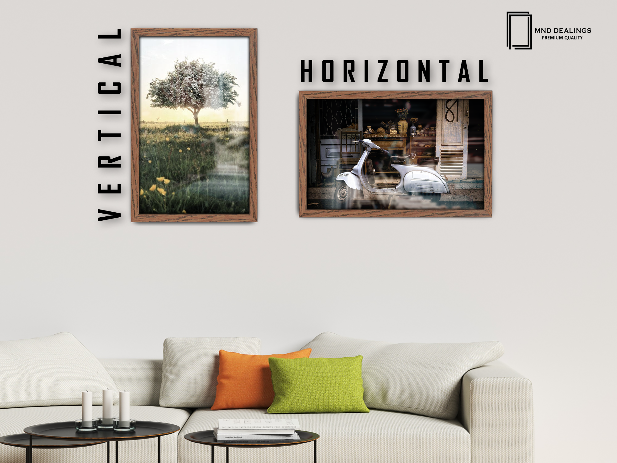 20 x 10 Inch / ( 50.80 x 25.40 CM ) Art Frames - MDF