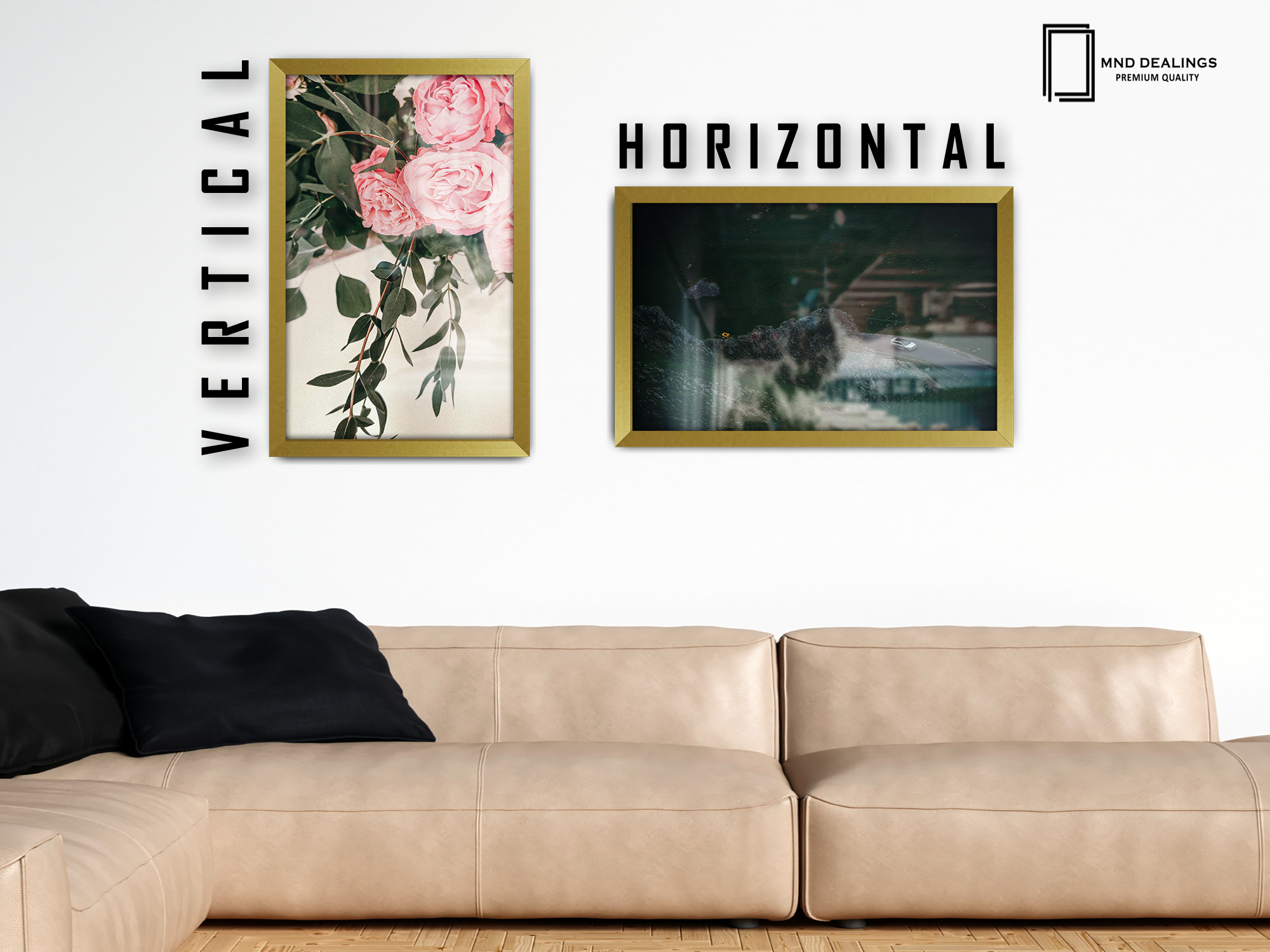 20 x 10 Inch / ( 50.80 x 25.40 CM ) Art Frames - MDF