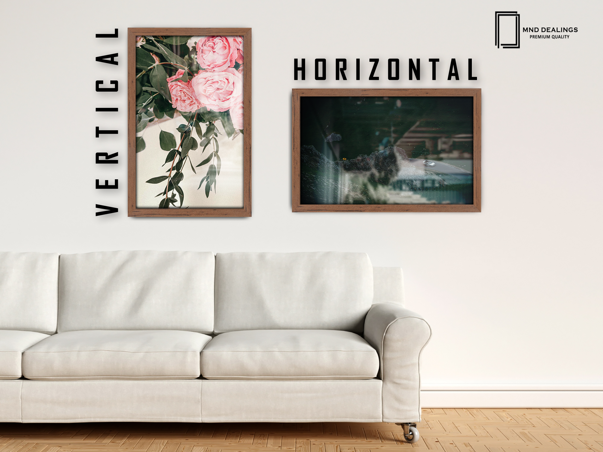 20 x 10 Inch / ( 50.80 x 25.40 CM ) Art Frames - MDF