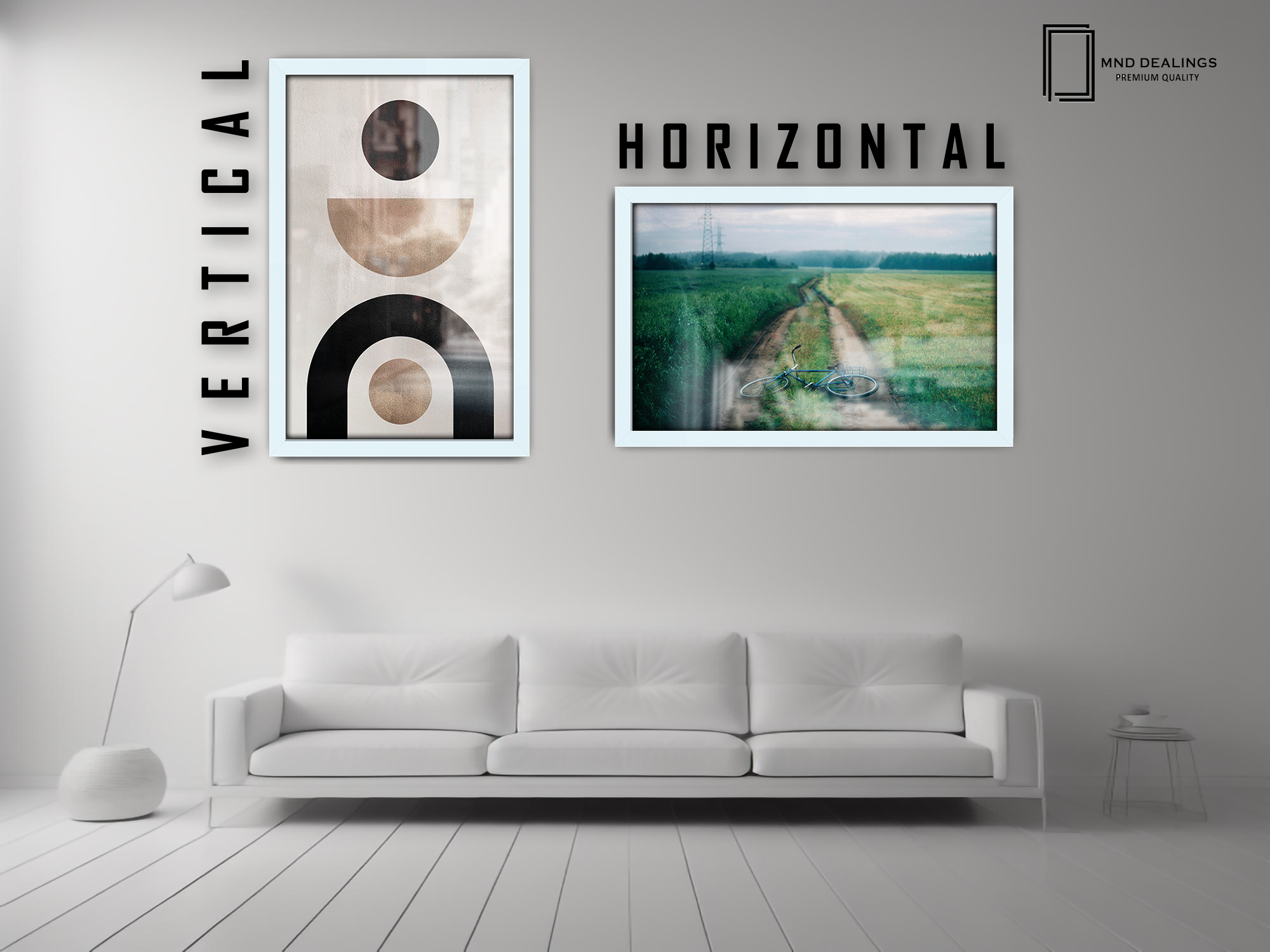 20 x 10 Inch / ( 50.80 x 25.40 CM ) Art Frames - MDF