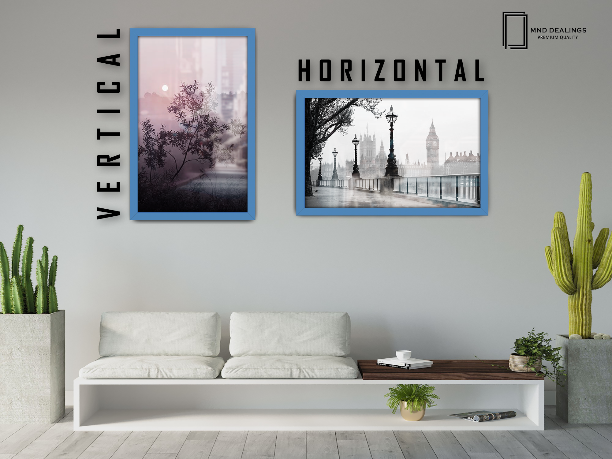 20 x 14 Inch / ( 50.80 x 35.56 CM ) Frames - MDF
