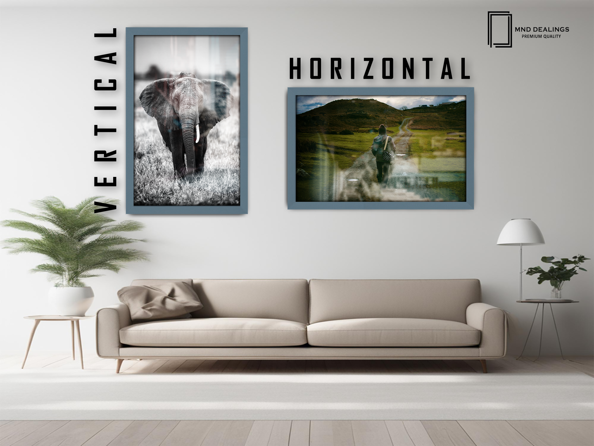 20 x 14 Inch / ( 50.80 x 35.56 CM ) Frames - MDF