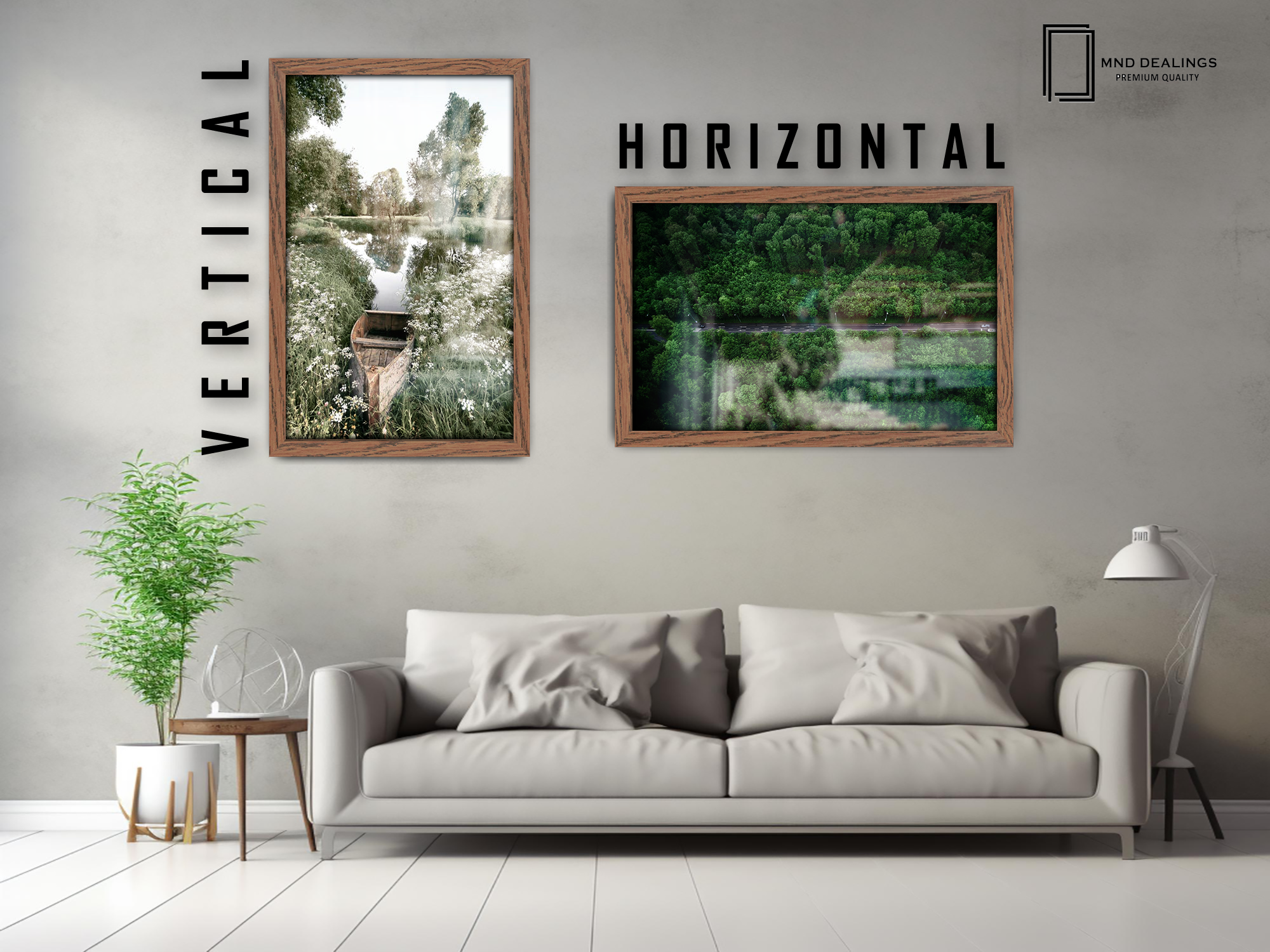 20 x 14 Inch / ( 50.80 x 35.56 CM ) Frames - MDF
