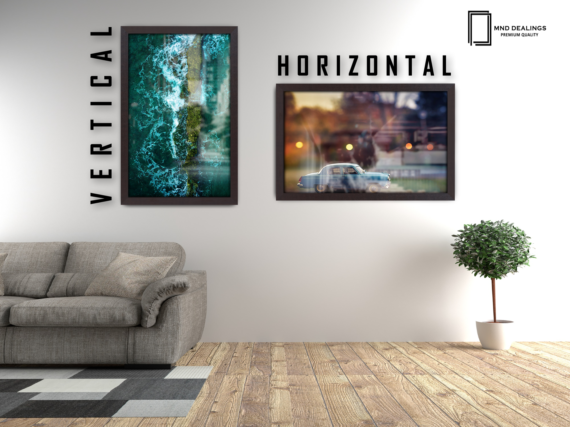 20 x 14 Inch / ( 50.80 x 35.56 CM ) Frames - MDF