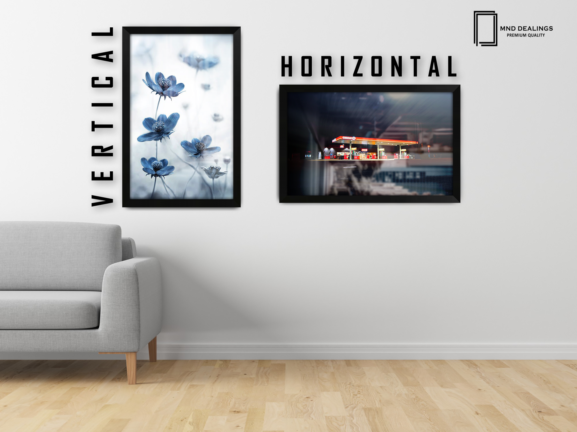 20 x 14 Inch / ( 50.80 x 35.56 CM ) Frames - MDF