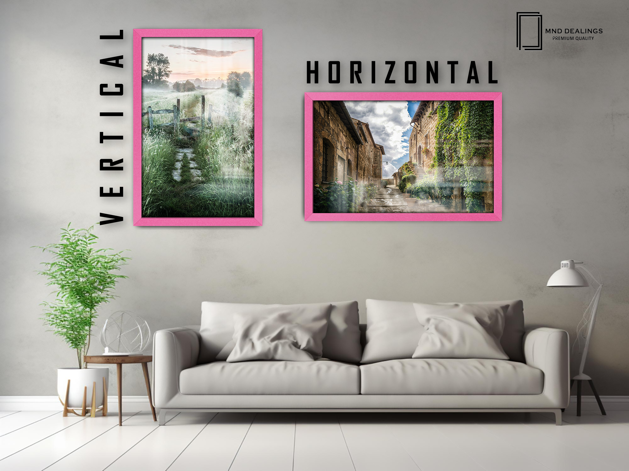 20 x 14 Inch / ( 50.80 x 35.56 CM ) Frames - MDF