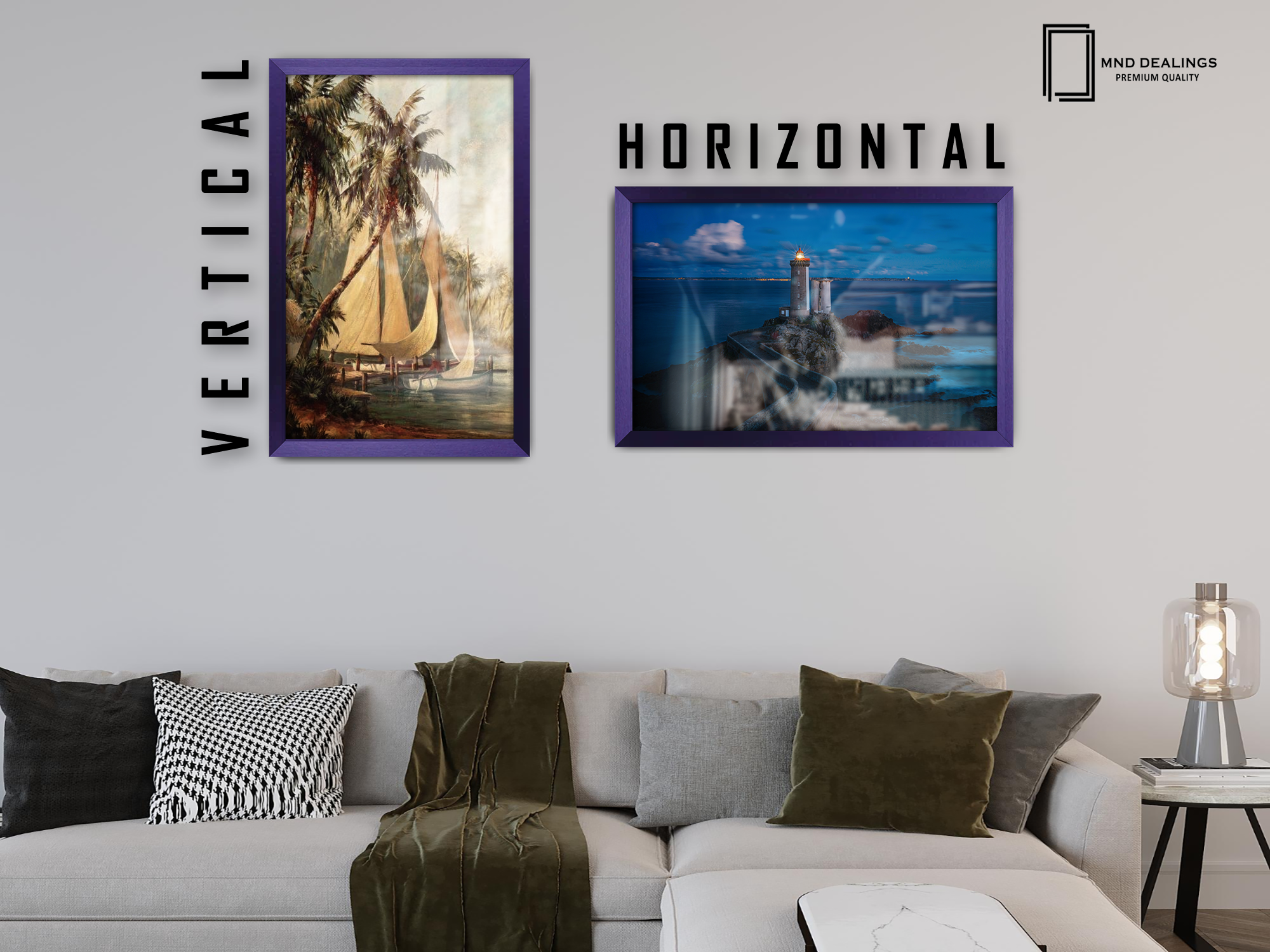 20 x 14 Inch / ( 50.80 x 35.56 CM ) Frames - MDF