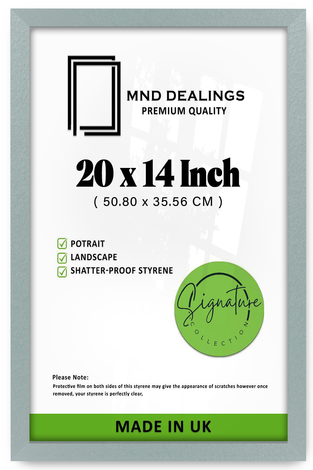 20 x 14 Inch / ( 50.80 x 35.56 CM ) Frames - MDF