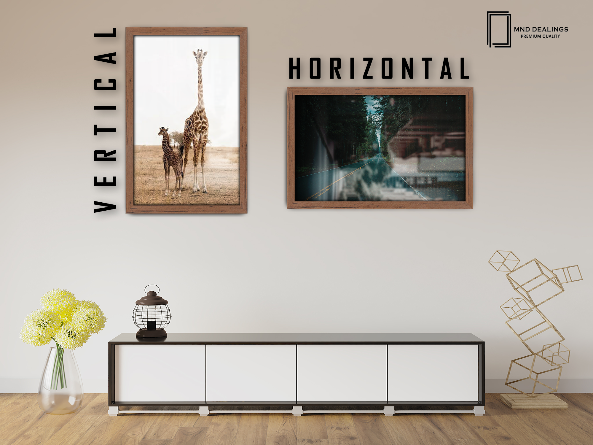 20 x 14 Inch / ( 50.80 x 35.56 CM ) Frames - MDF