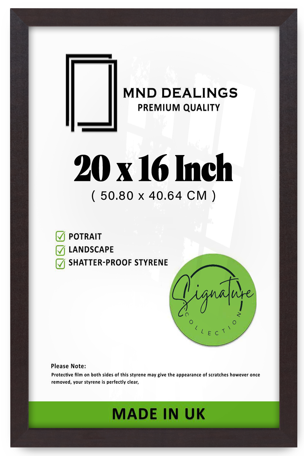 20 x 16 Inch / ( 50.80 x 40.64 CM ) Photo Frames - MDF