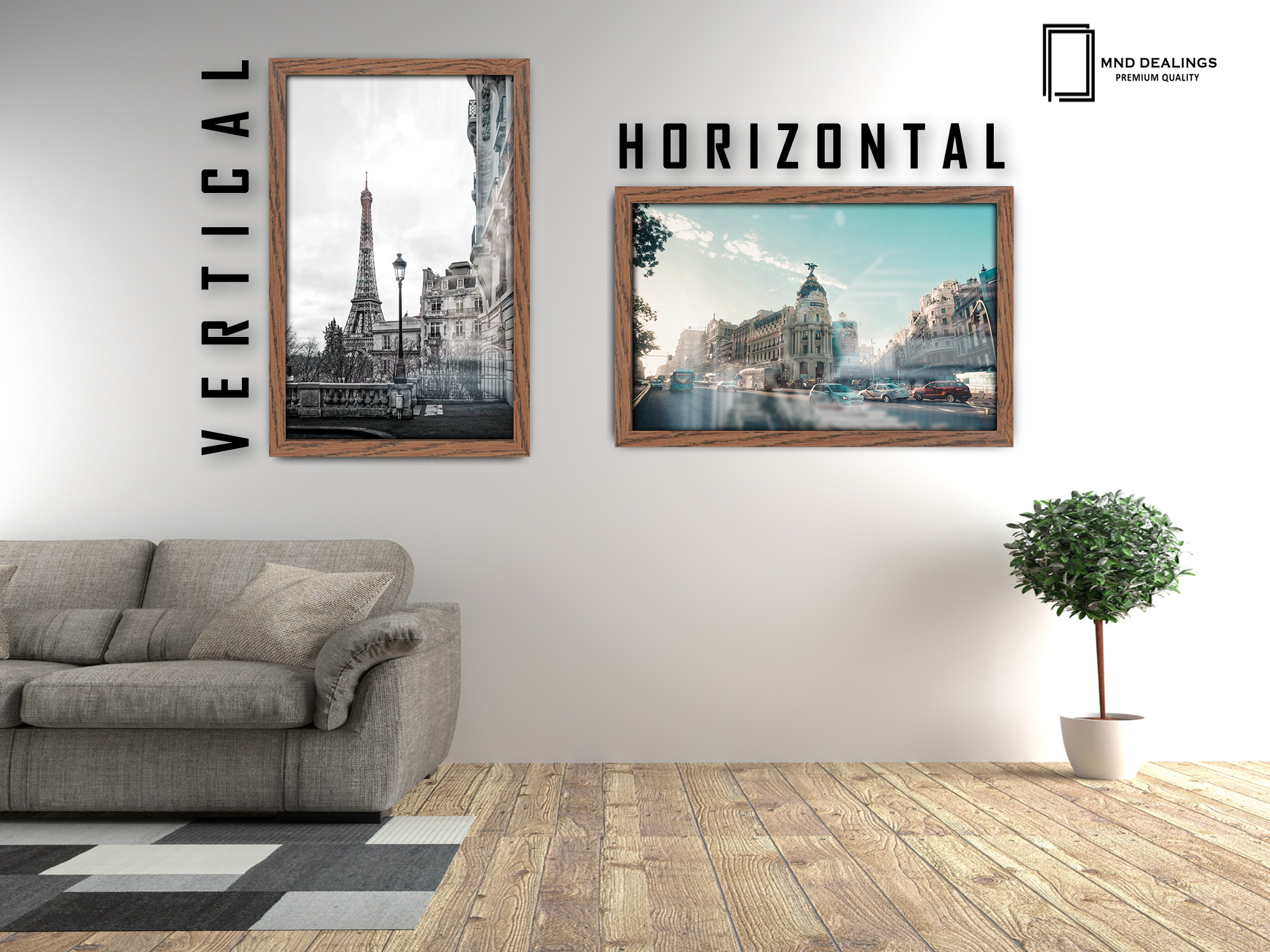 24 x 18 Inch / ( 60.96 x 45.72 CM ) Frames - MDF