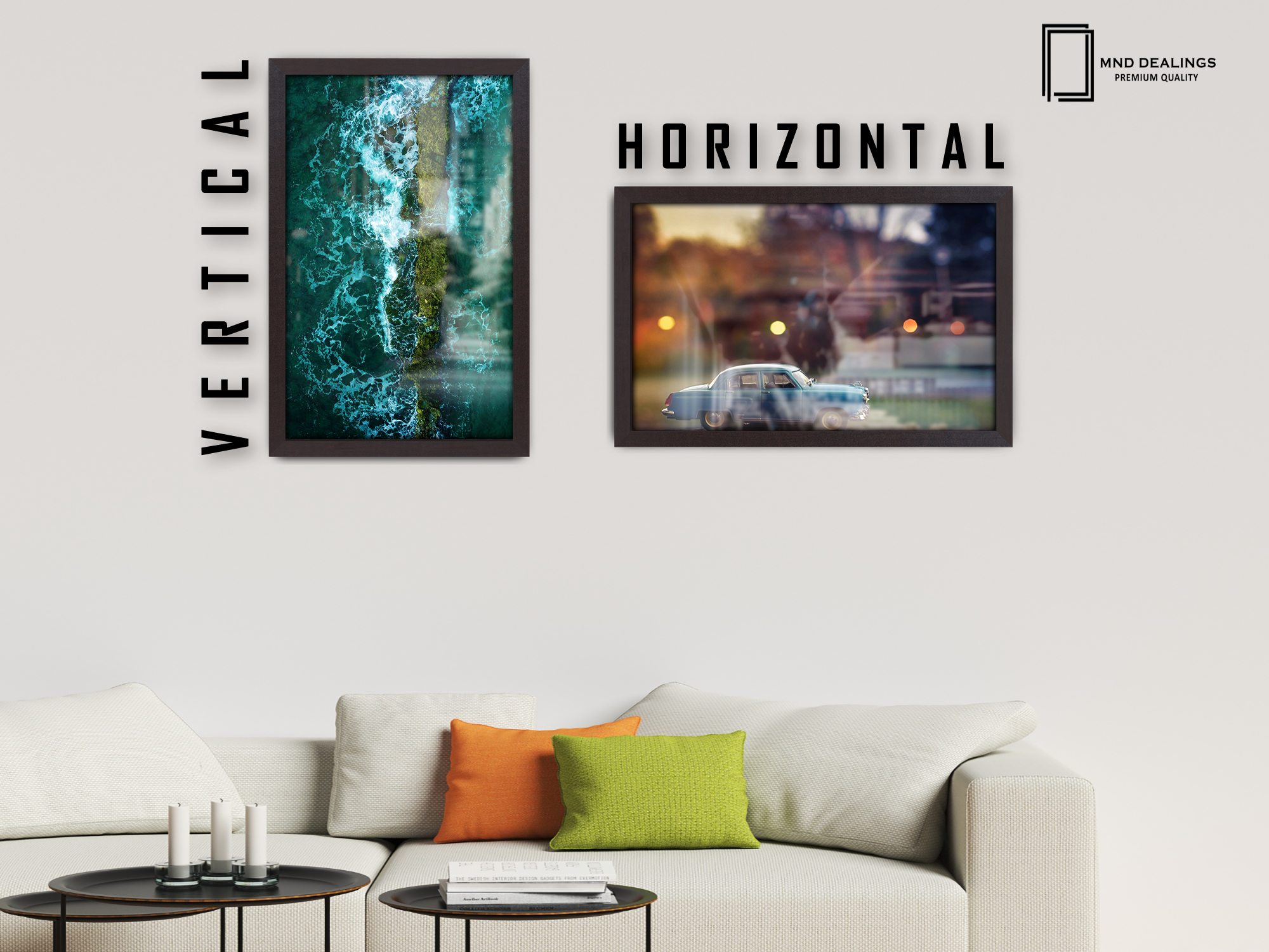 24 x 18 Inch / ( 60.96 x 45.72 CM ) Frames - MDF
