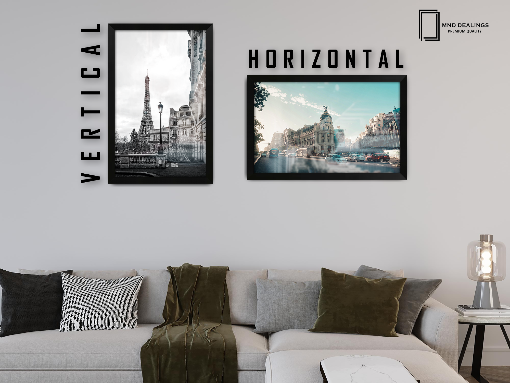 24 x 18 Inch / ( 60.96 x 45.72 CM ) Frames - MDF
