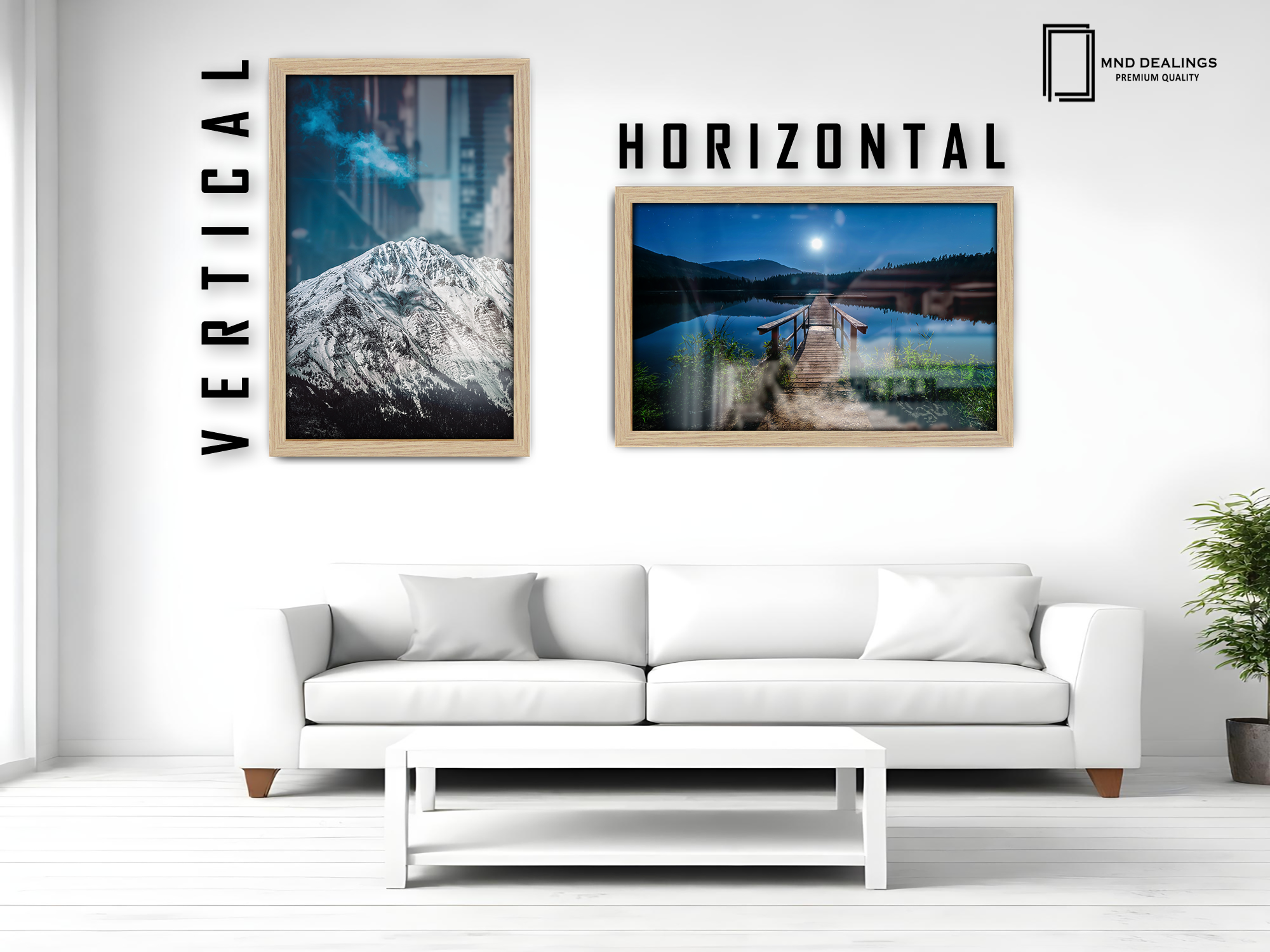 24 x 18 Inch / ( 60.96 x 45.72 CM ) Frames - MDF