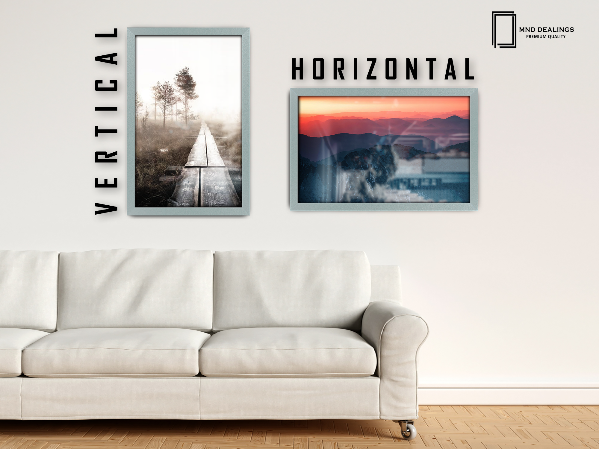 24 x 18 Inch / ( 60.96 x 45.72 CM ) Frames - MDF
