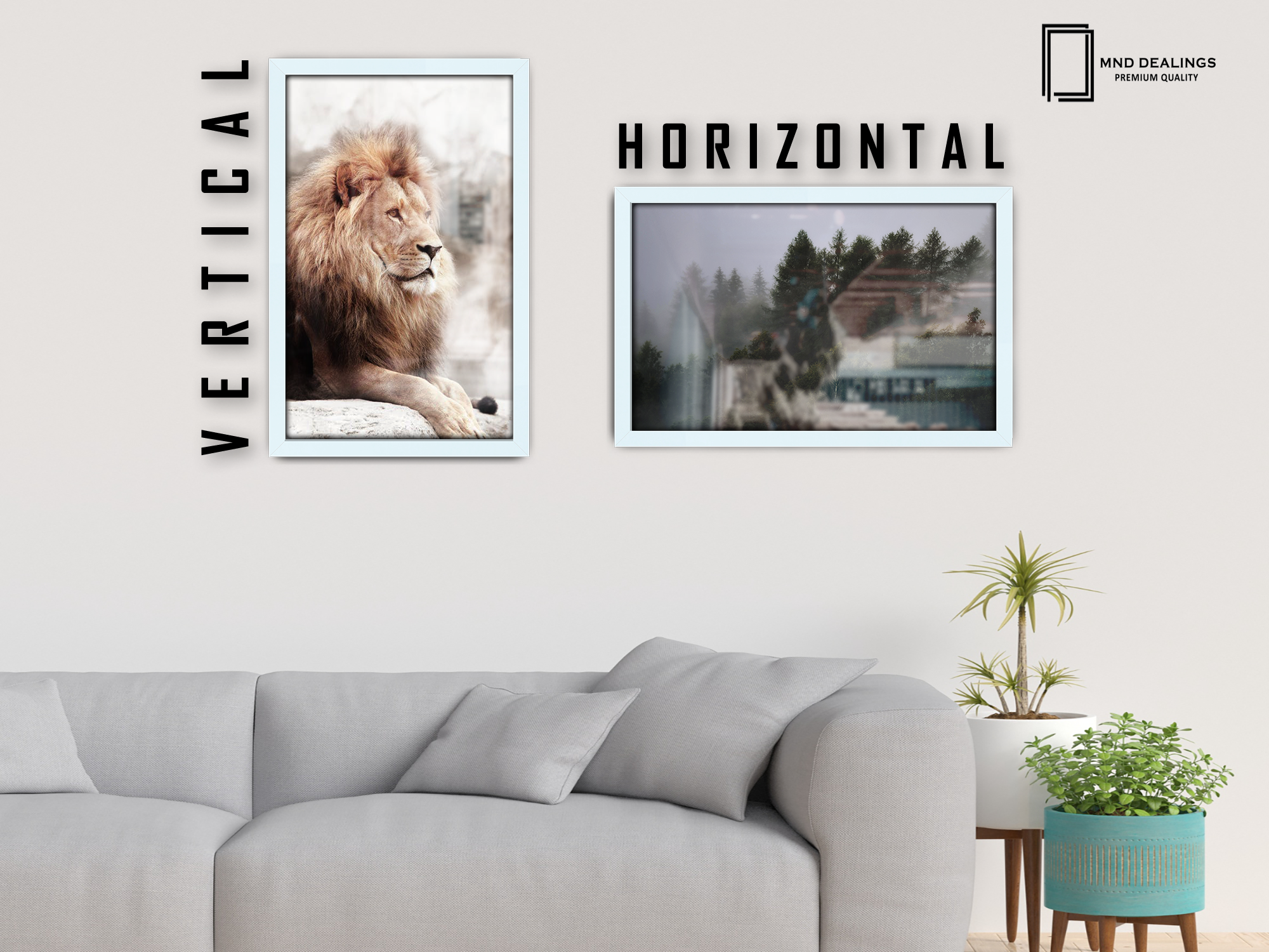 24 x 18 Inch / ( 60.96 x 45.72 CM ) Frames - MDF