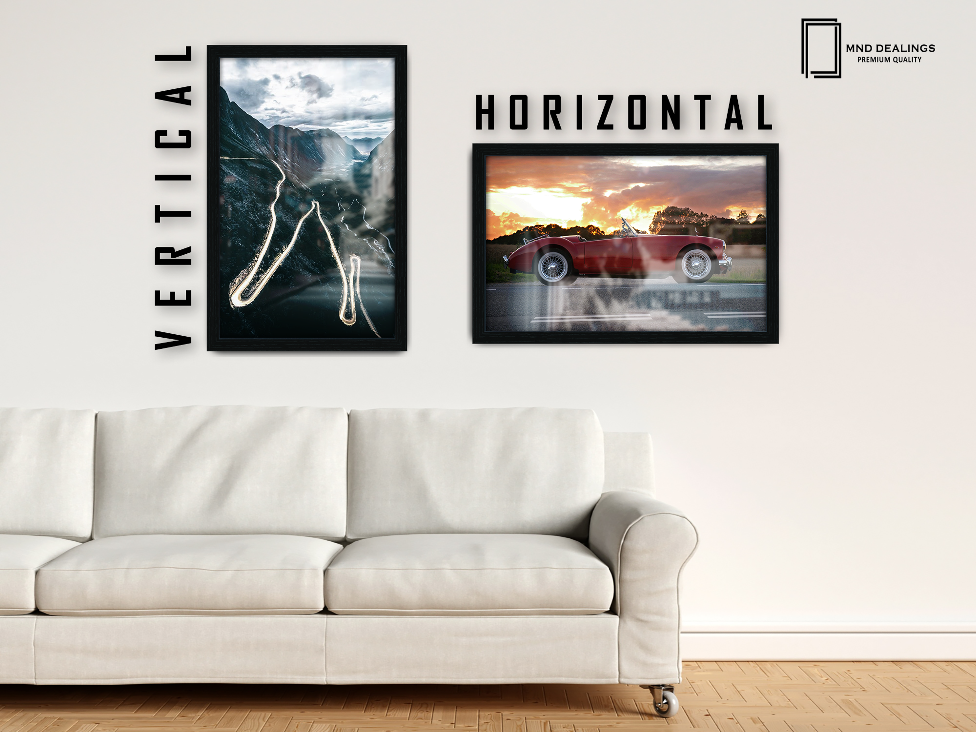 26 x 18 Inch / ( 66.04 x 45.72 CM ) Display Frame - MDF