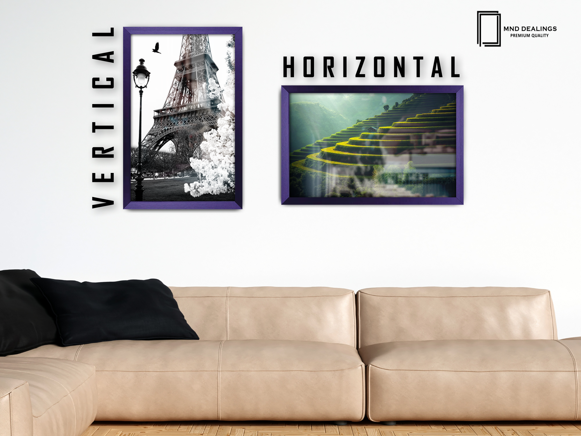 26 x 18 Inch / ( 66.04 x 45.72 CM ) Display Frame - MDF