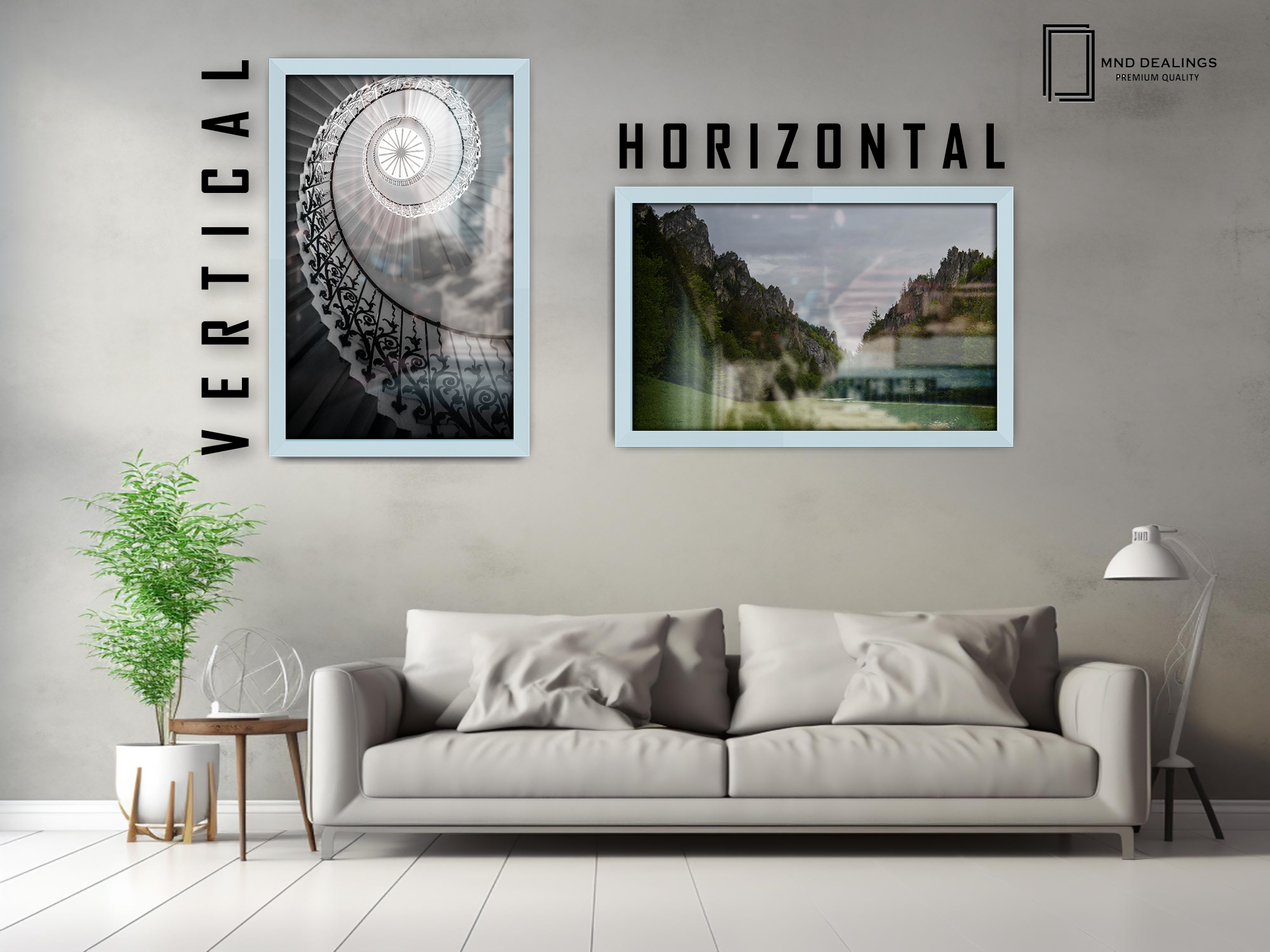 27 x 19 Inch / ( 68.58 x 48.26 CM ) Display Frame - MDF