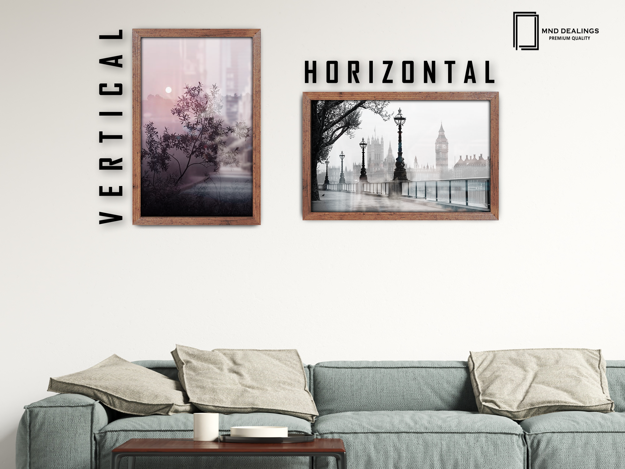 27 x 19 Inch / ( 68.58 x 48.26 CM ) Display Frame - MDF
