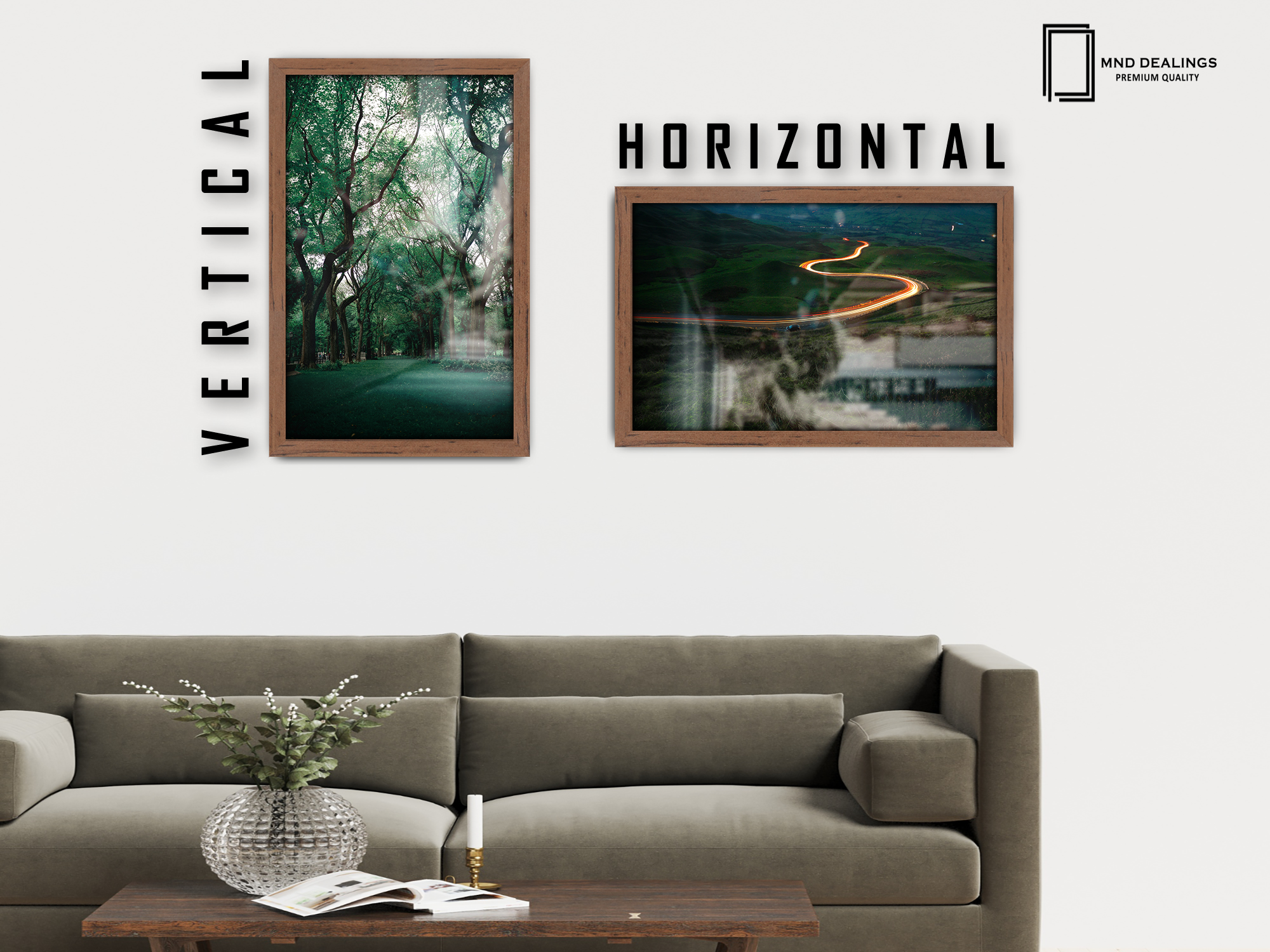 27 x 19 Inch / ( 68.58 x 48.26 CM ) Display Frame - MDF