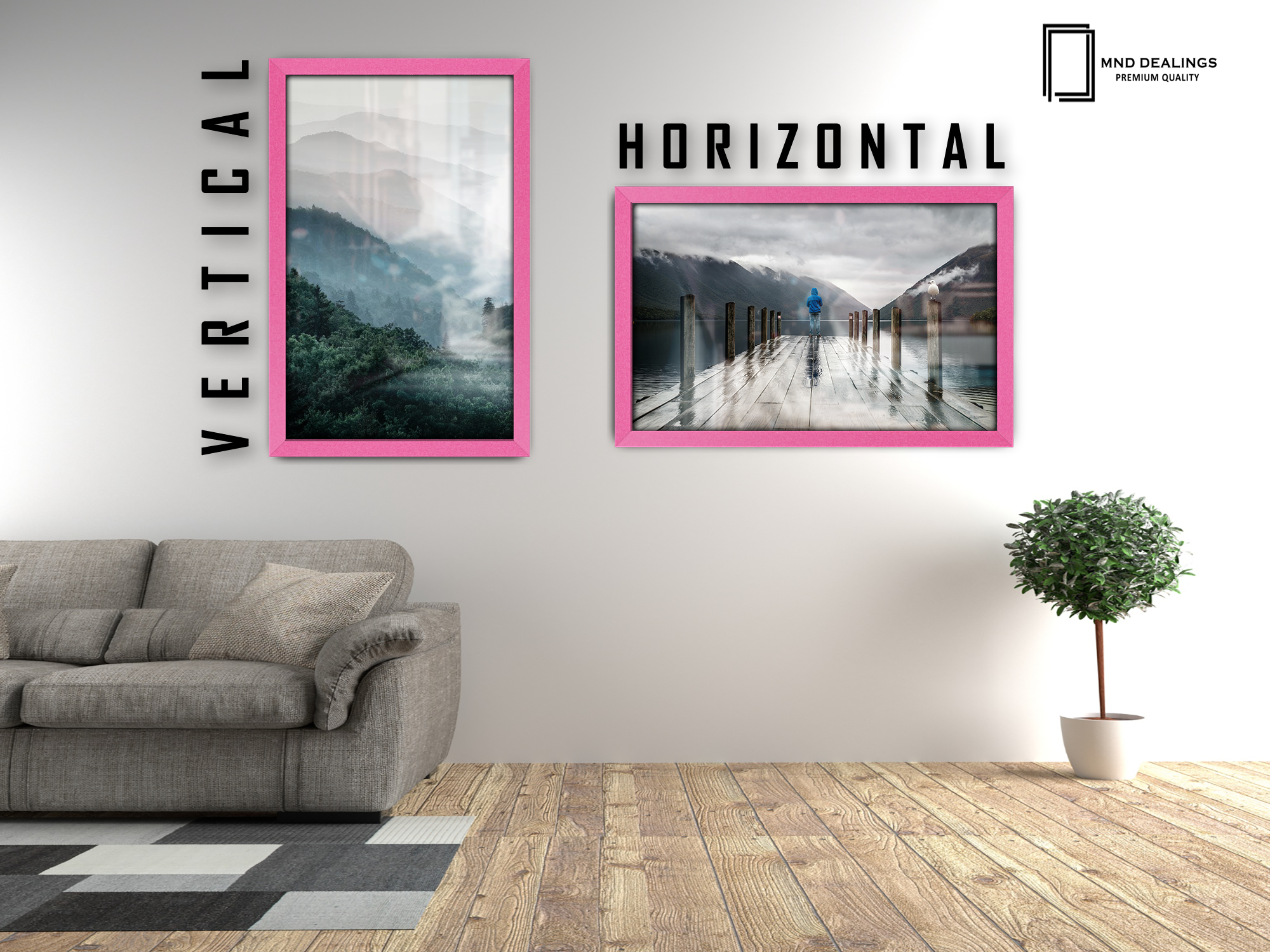 28 x 20 Inch / ( 71.12 x 50.80 CM ) Poster Frames - MDF