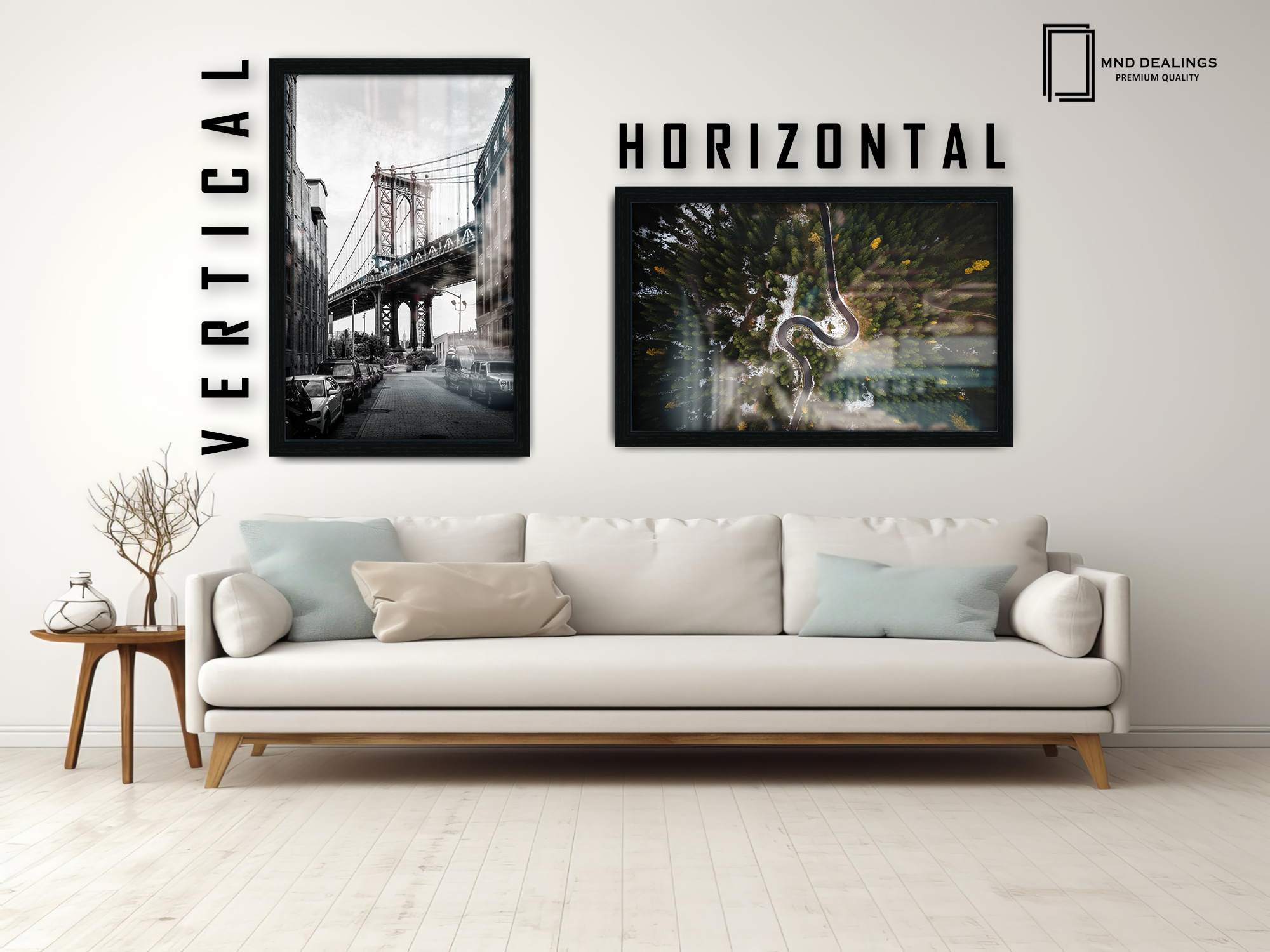 28 x 22 Inch / ( 71.12 x 55.88 CM ) Frames - MDF