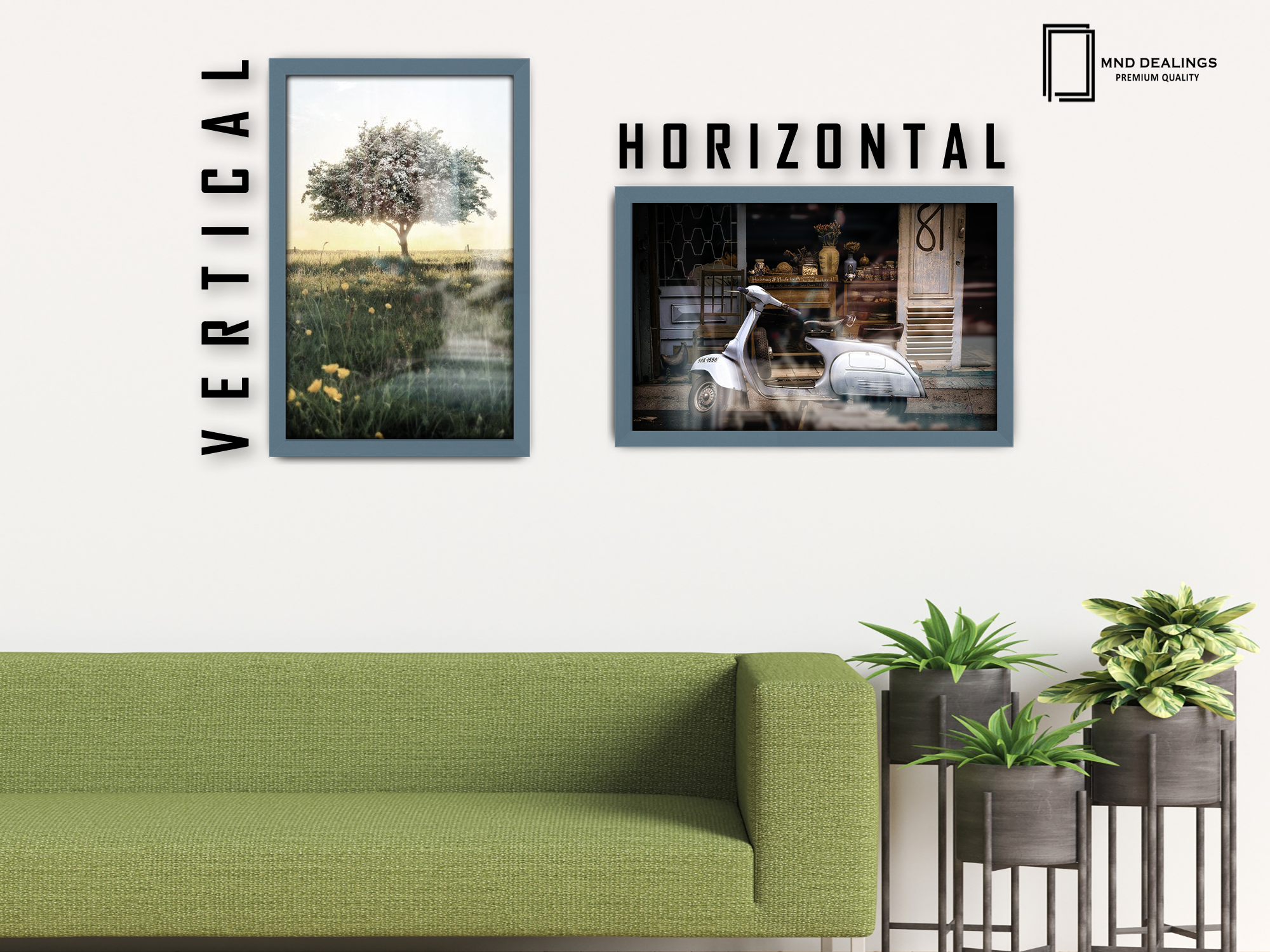 28 x 22 Inch / ( 71.12 x 55.88 CM ) Frames - MDF