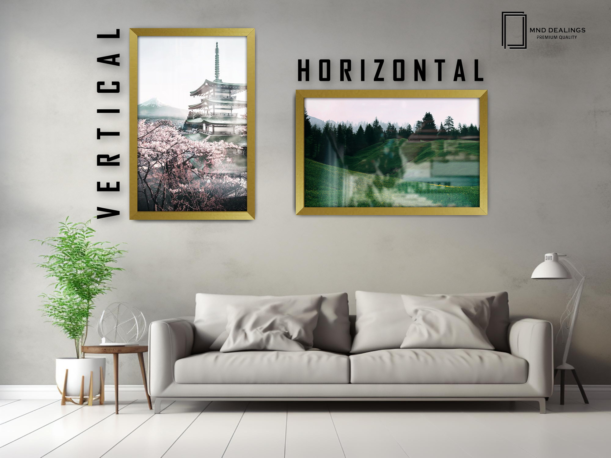 28 x 22 Inch / ( 71.12 x 55.88 CM ) Frames - MDF