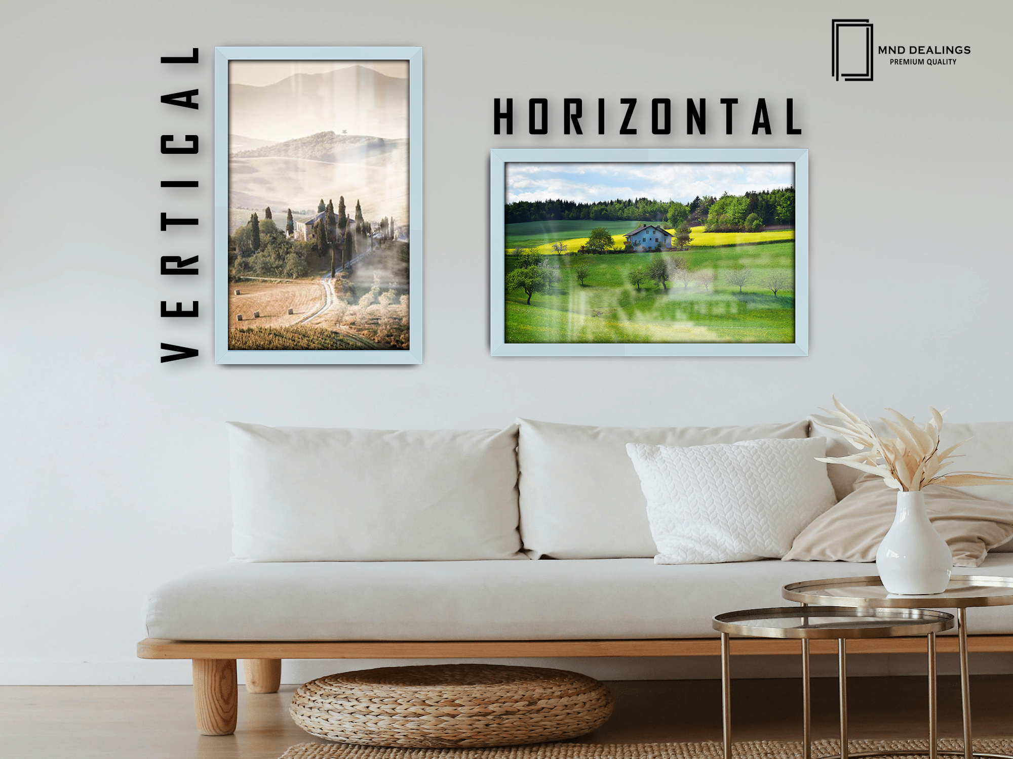 28 x 22 Inch / ( 71.12 x 55.88 CM ) Frames - MDF