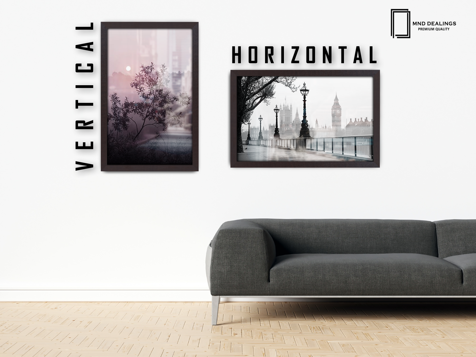 28 x 22 Inch / ( 71.12 x 55.88 CM ) Frames - MDF