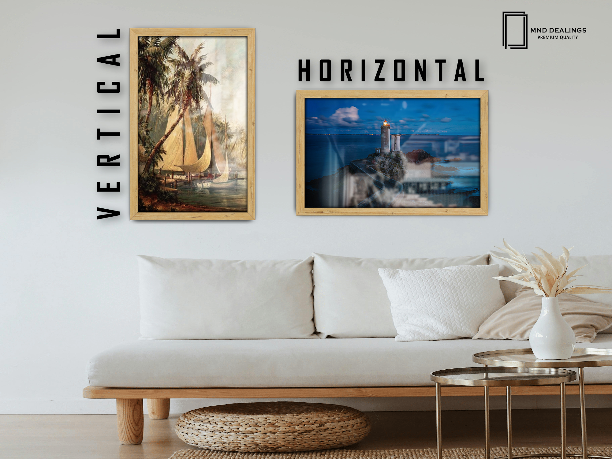 28 x 22 Inch / ( 71.12 x 55.88 CM ) Frames - MDF