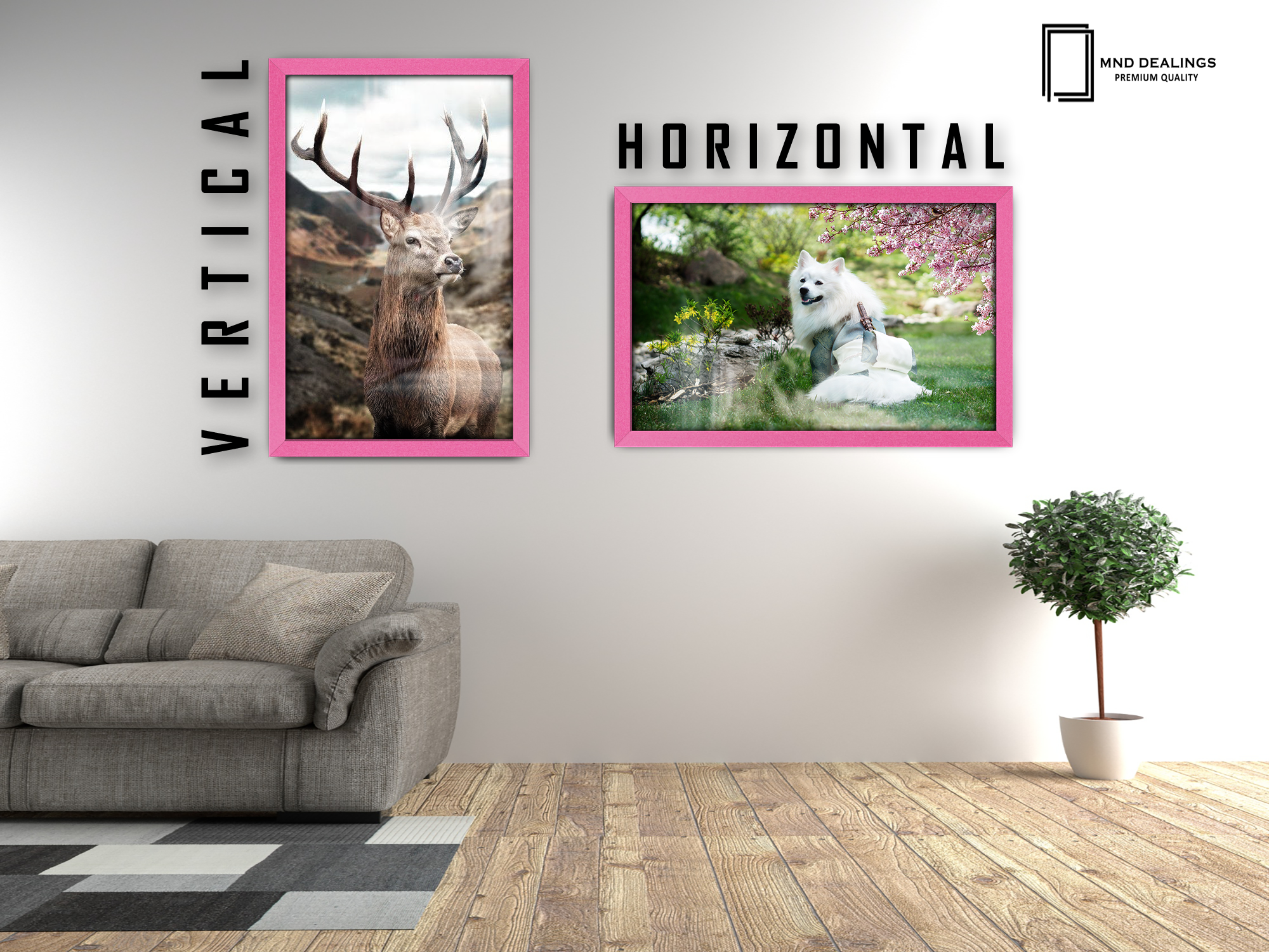 28 x 22 Inch / ( 71.12 x 55.88 CM ) Frames - MDF