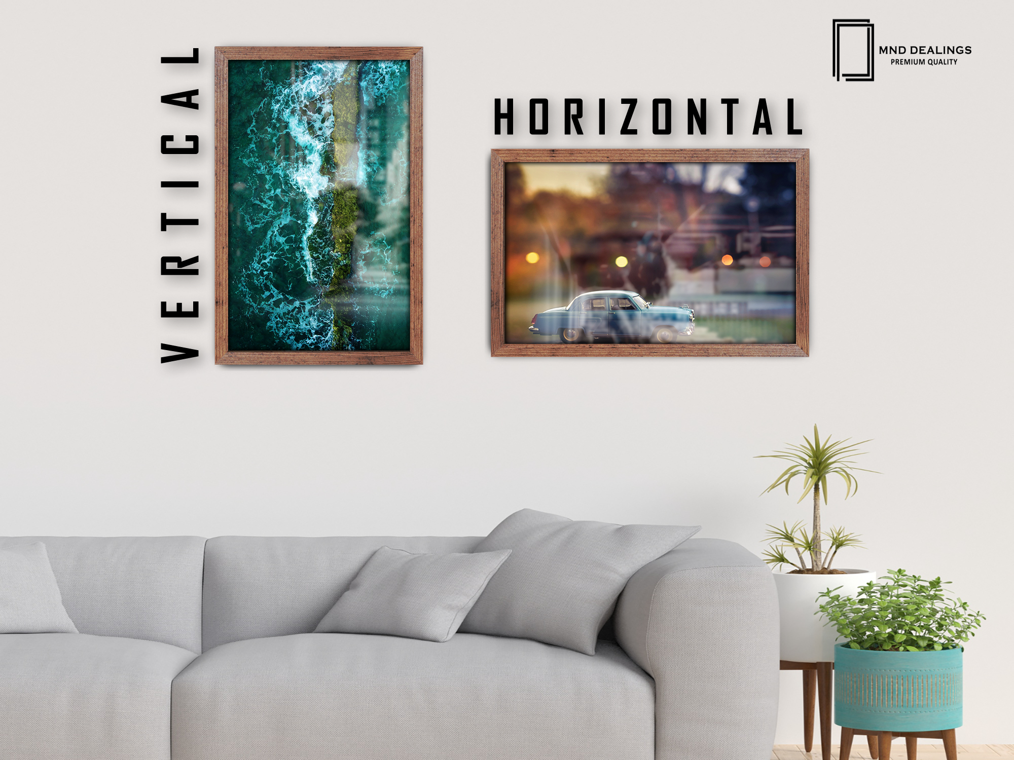 28 x 22 Inch / ( 71.12 x 55.88 CM ) Frames - MDF