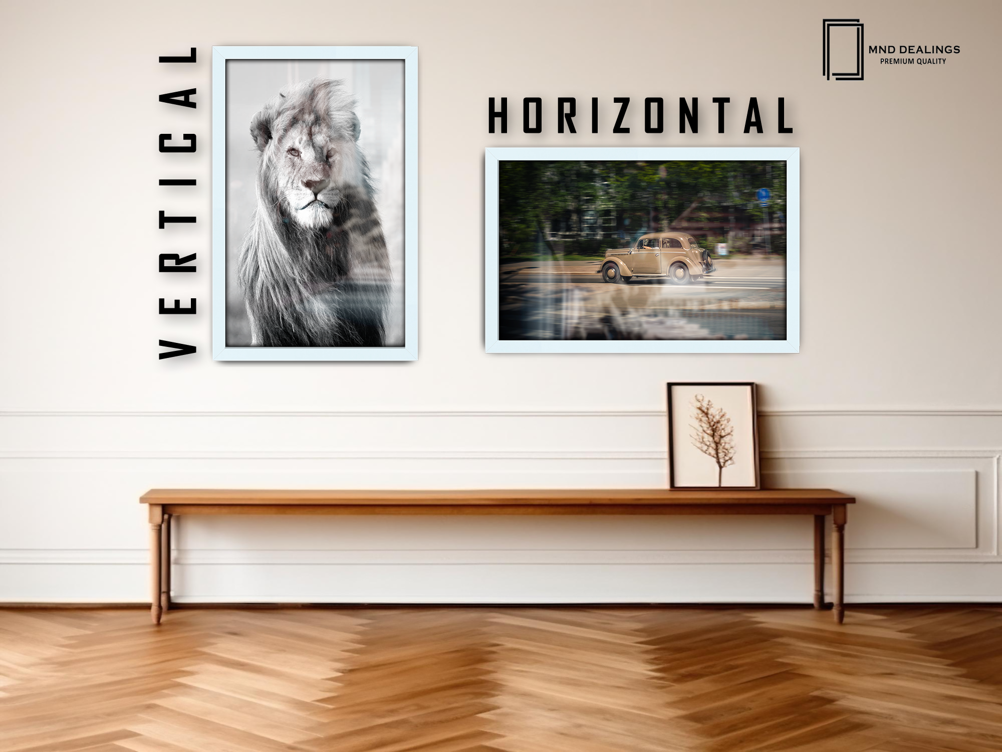 28 x 22 Inch / ( 71.12 x 55.88 CM ) Frames - MDF