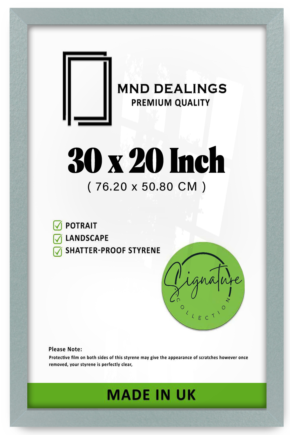 30 x 20 Inch / ( 76.20 x 50.80 CM ) Poster Frames - MDF