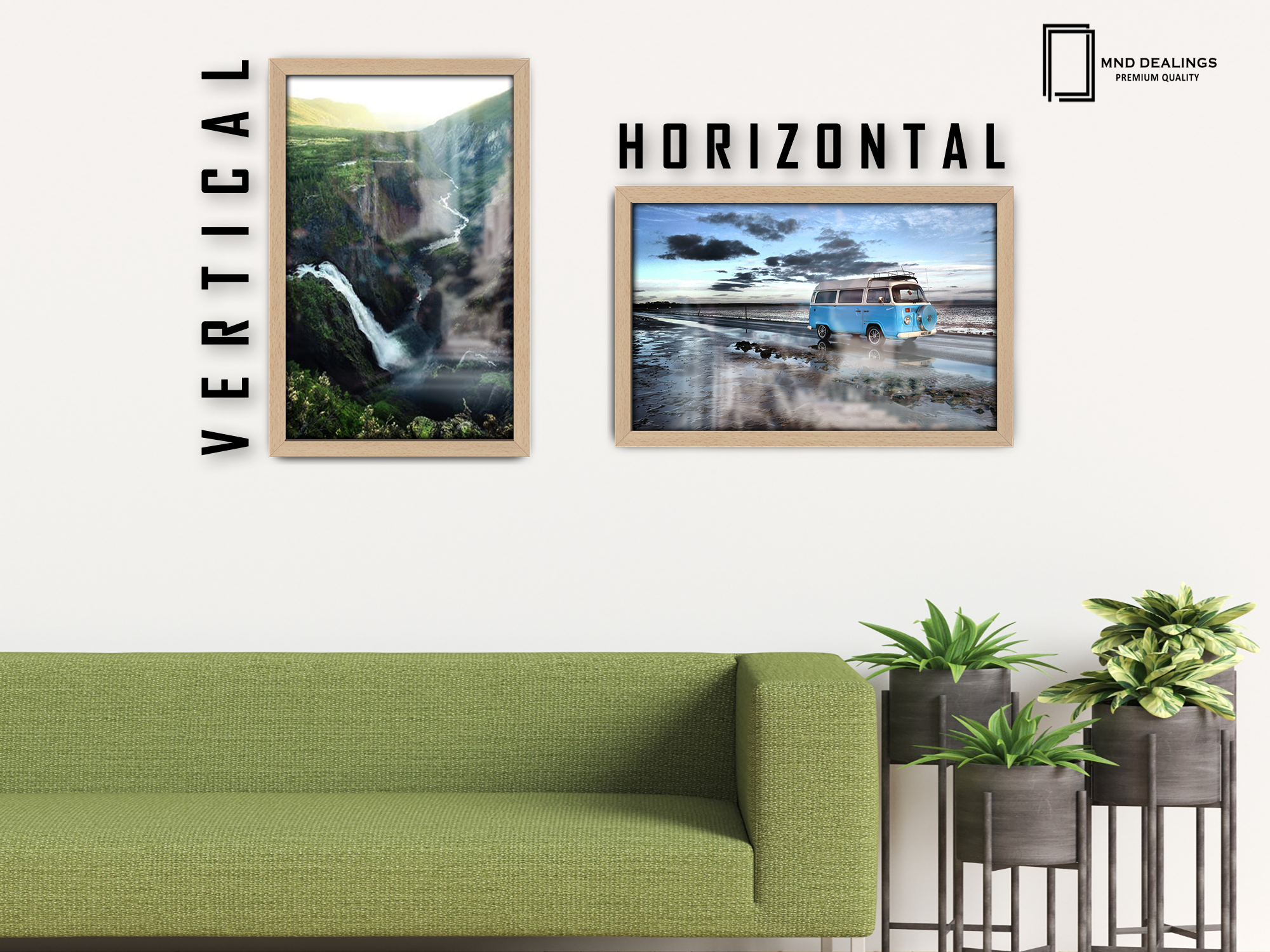 ( 30 x 40 CM ) / 16 x 12 Inch Poster Frames - MDF