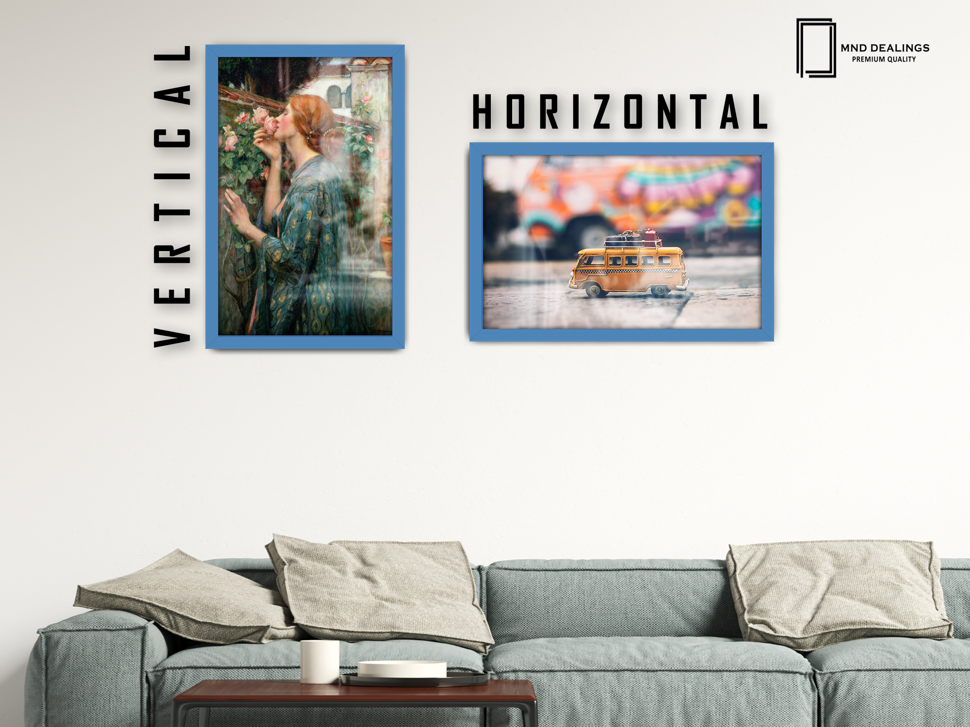 ( 30 x 40 CM ) / 16 x 12 Inch Poster Frames - MDF