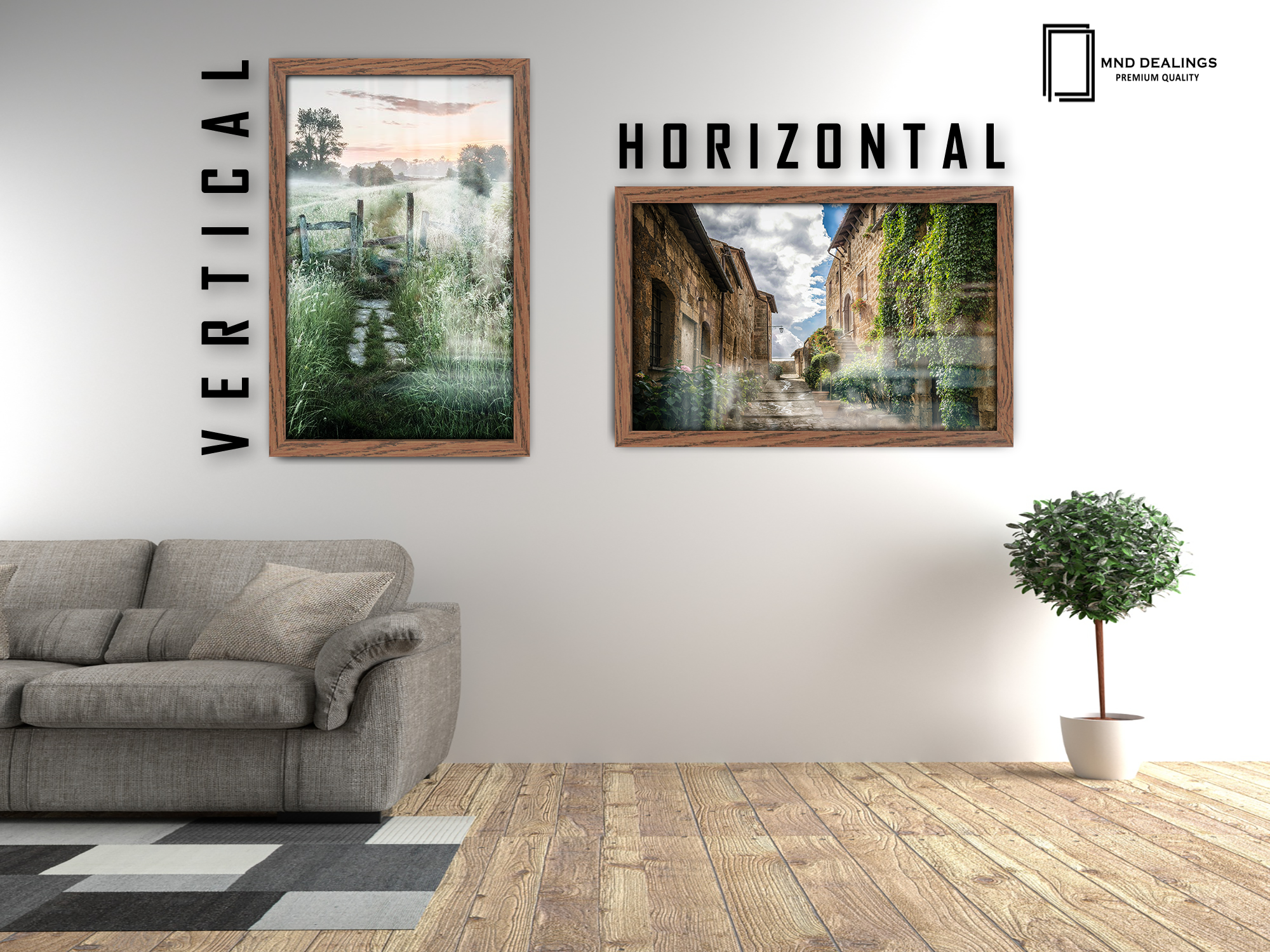 ( 30 x 40 CM ) / 16 x 12 Inch Poster Frames - MDF