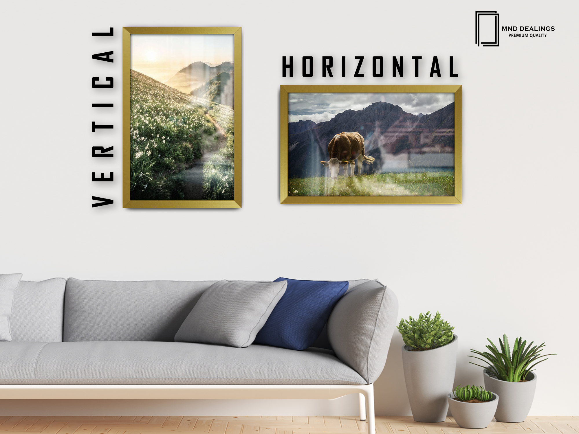 ( 30 x 40 CM ) / 16 x 12 Inch Poster Frames - MDF