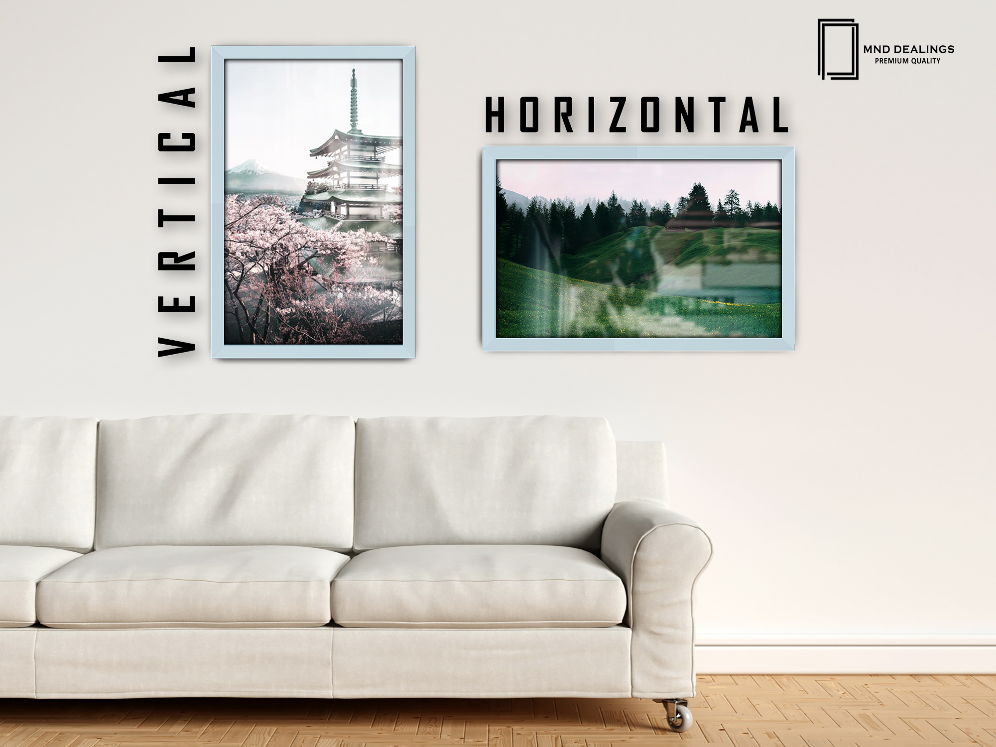 ( 30 x 40 CM ) / 16 x 12 Inch Poster Frames - MDF