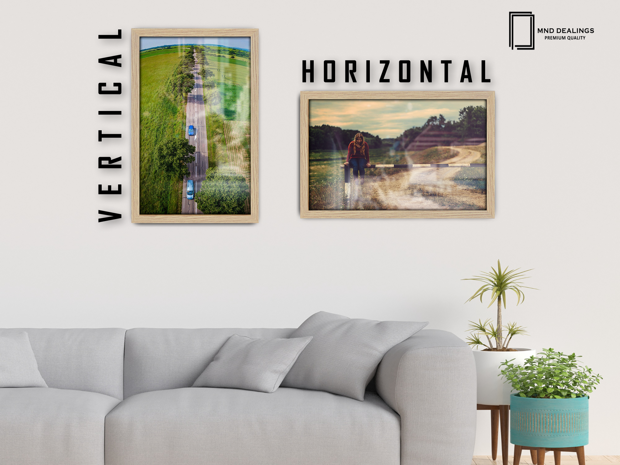 ( 30 x 40 CM ) / 16 x 12 Inch Poster Frames - MDF