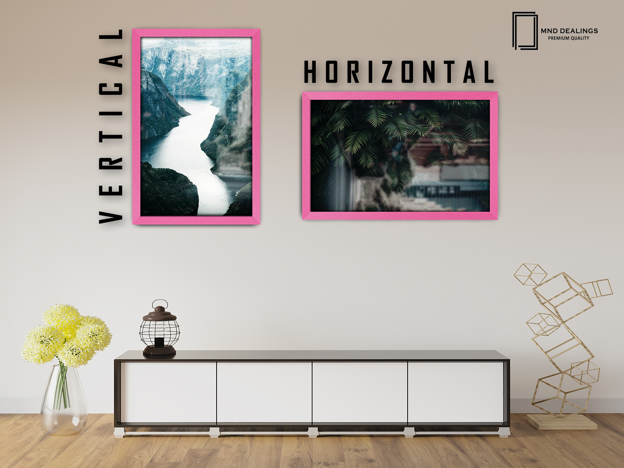 ( 30 x 40 CM ) / 16 x 12 Inch Poster Frames - MDF