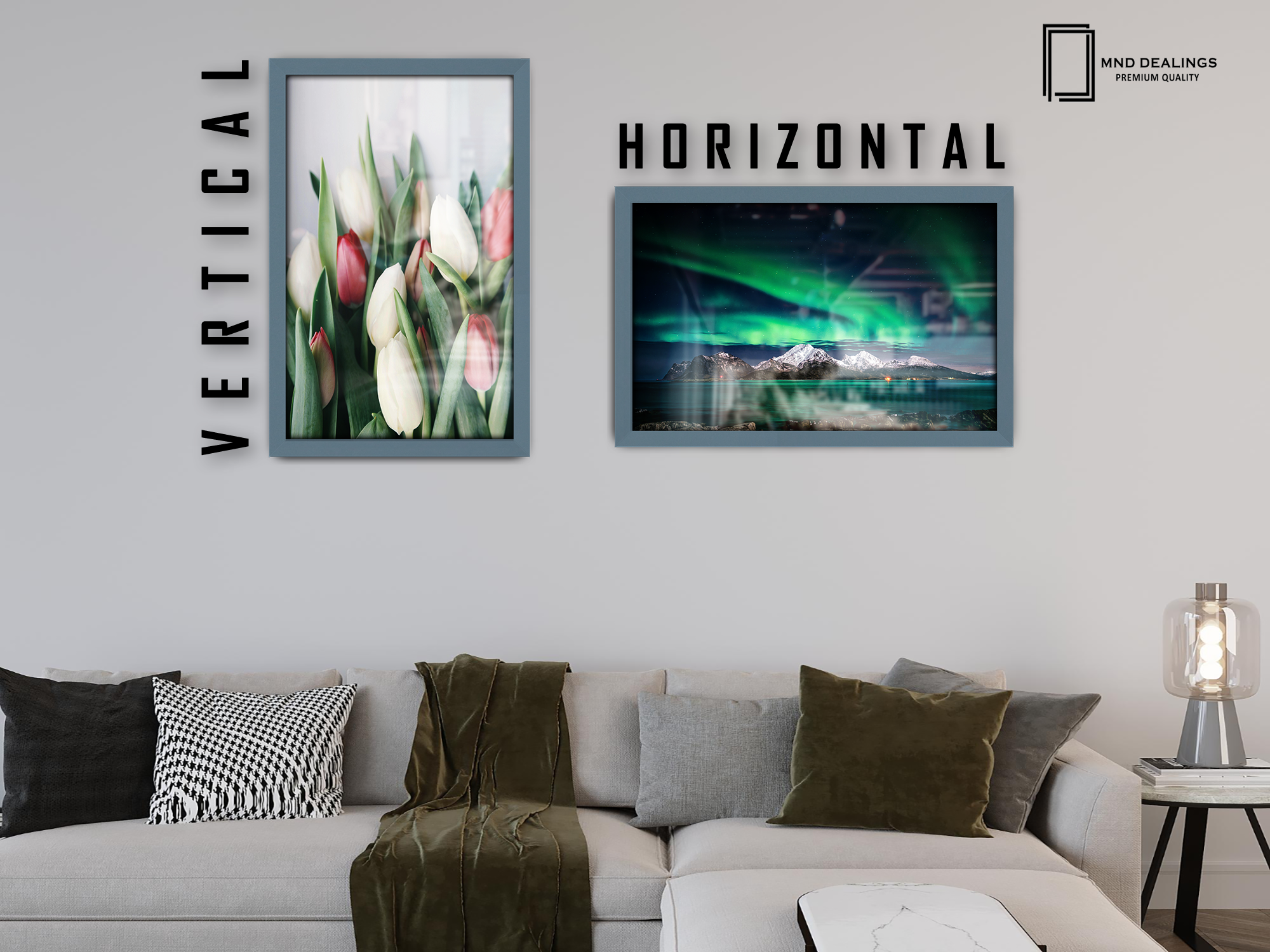 ( 30 x 45 CM ) / 18 x 12 Inch Art Frames - MDF