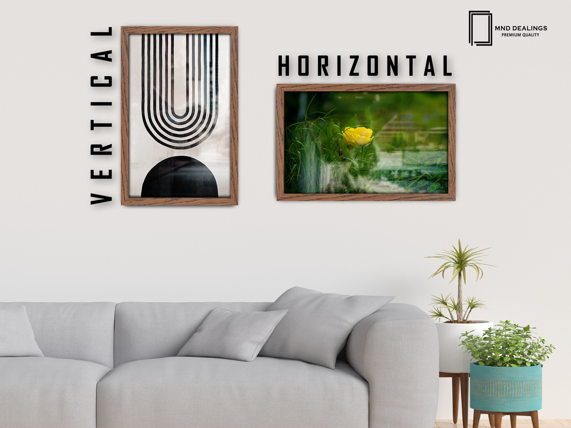 ( 30 x 45 CM ) / 18 x 12 Inch Art Frames - MDF