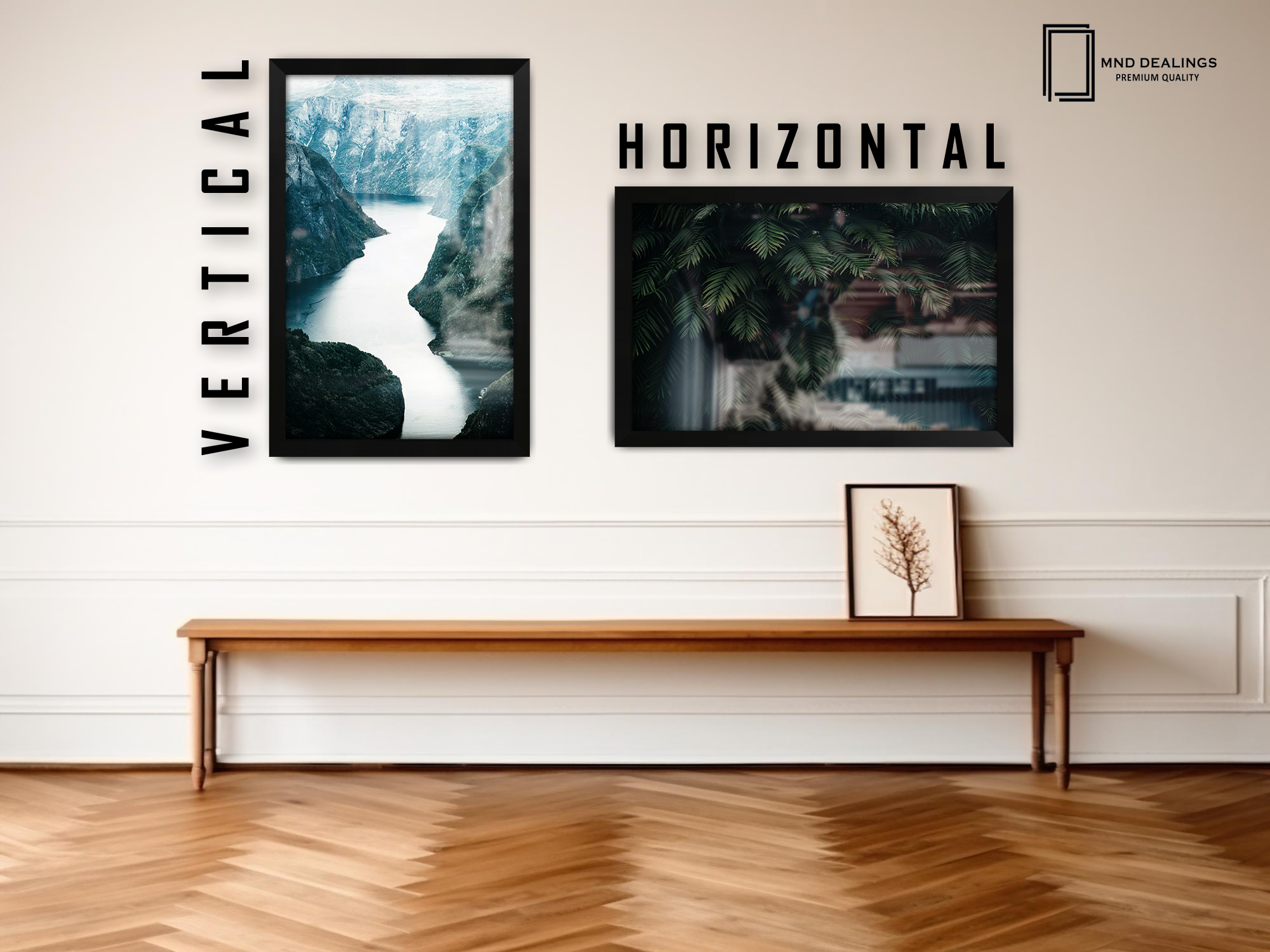 ( 30 x 45 CM ) / 18 x 12 Inch Art Frames - MDF