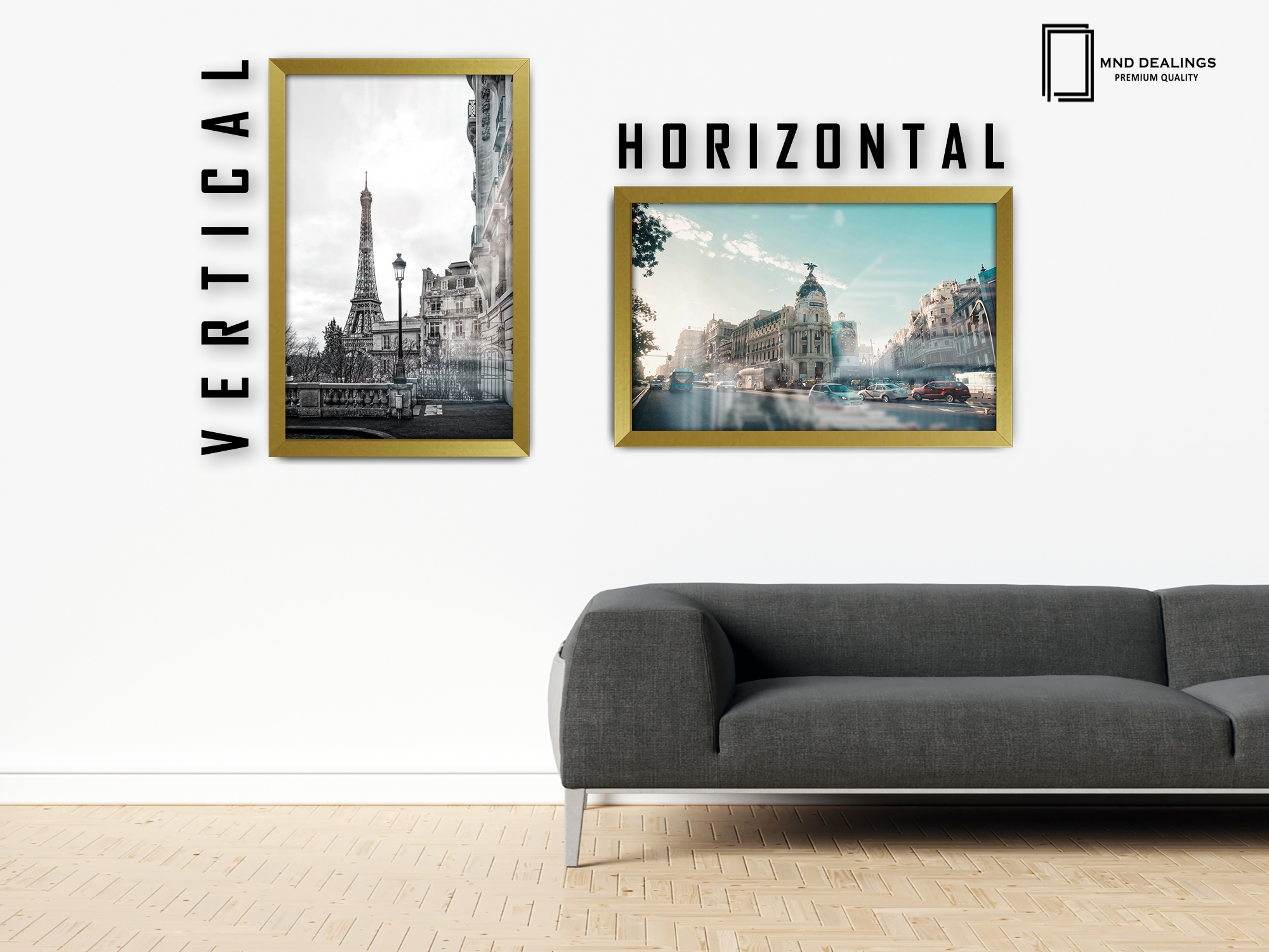 ( 30 x 50 CM ) / 20 x 12 Inch Art Frames - MDF