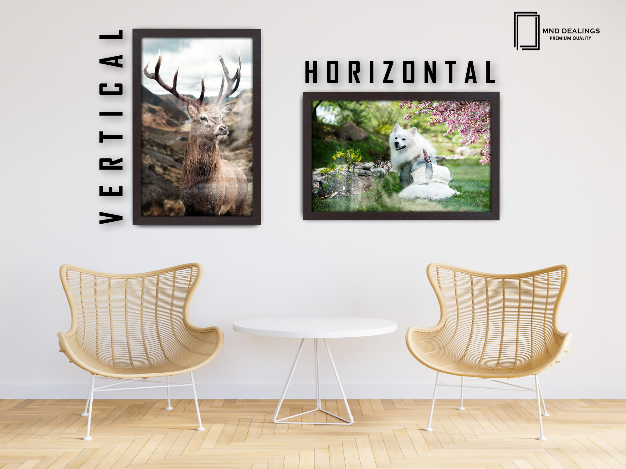 ( 30 x 50 CM ) / 20 x 12 Inch Art Frames - MDF