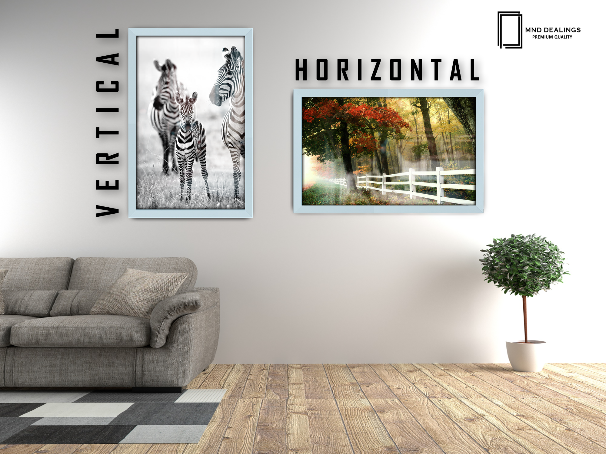 32 x 24 Inch / ( 81.28 x 60.96 CM ) Picture Frames - MDF